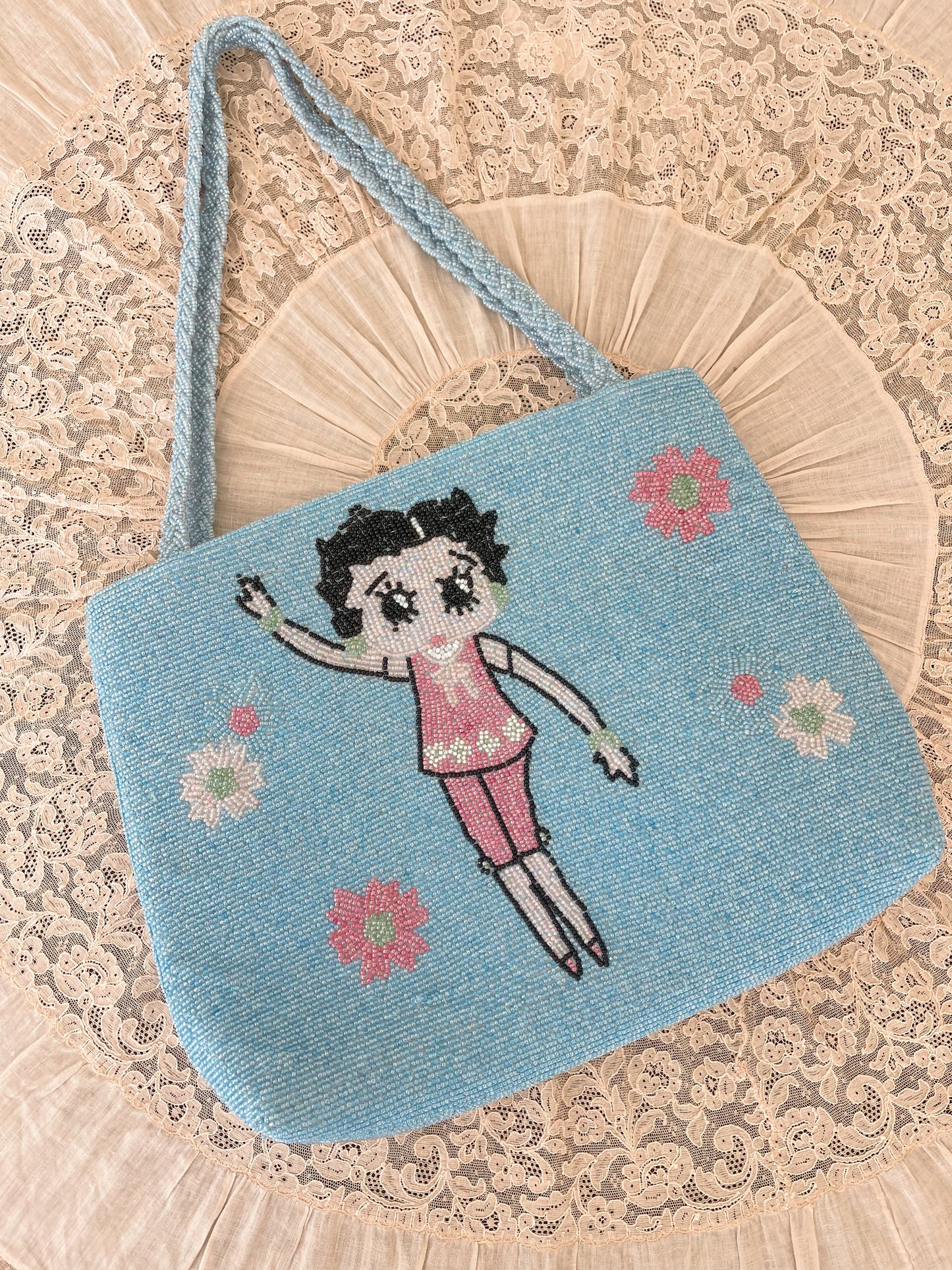 Vintage Betty Beads Bag