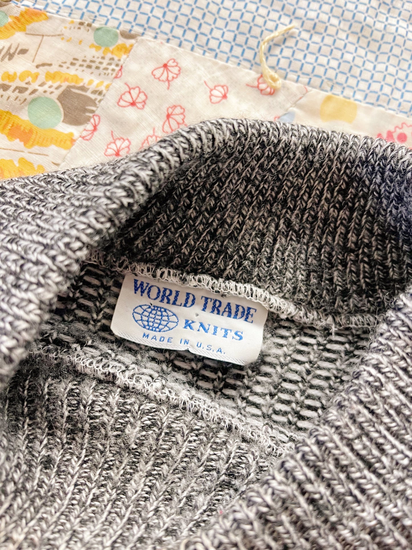 1980s Panda Knit Sweater