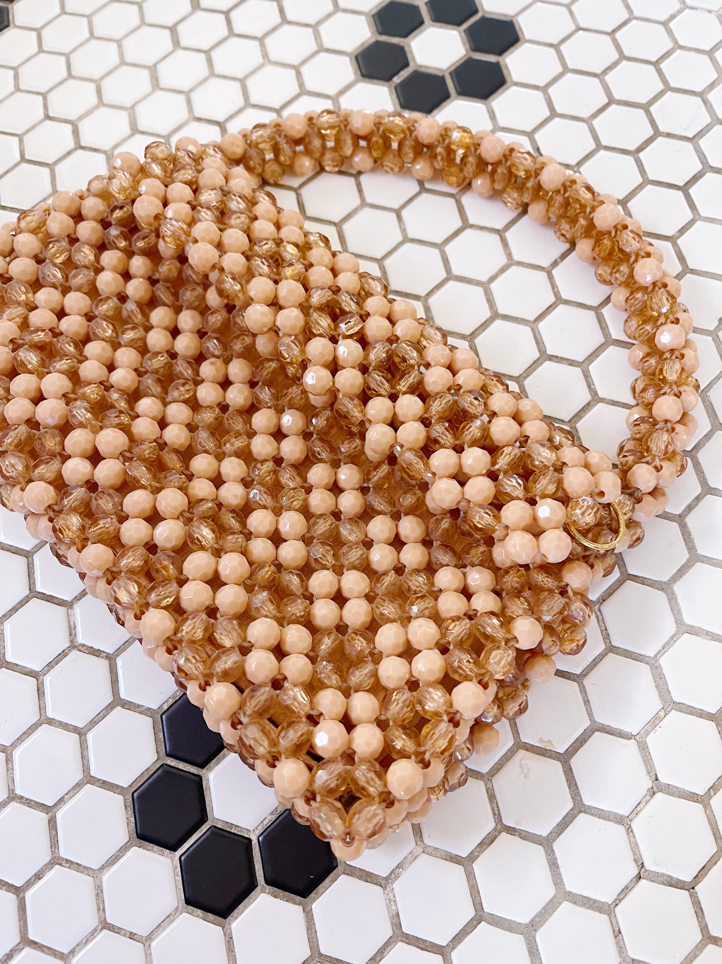 1960s Vintage Beaded Handbag