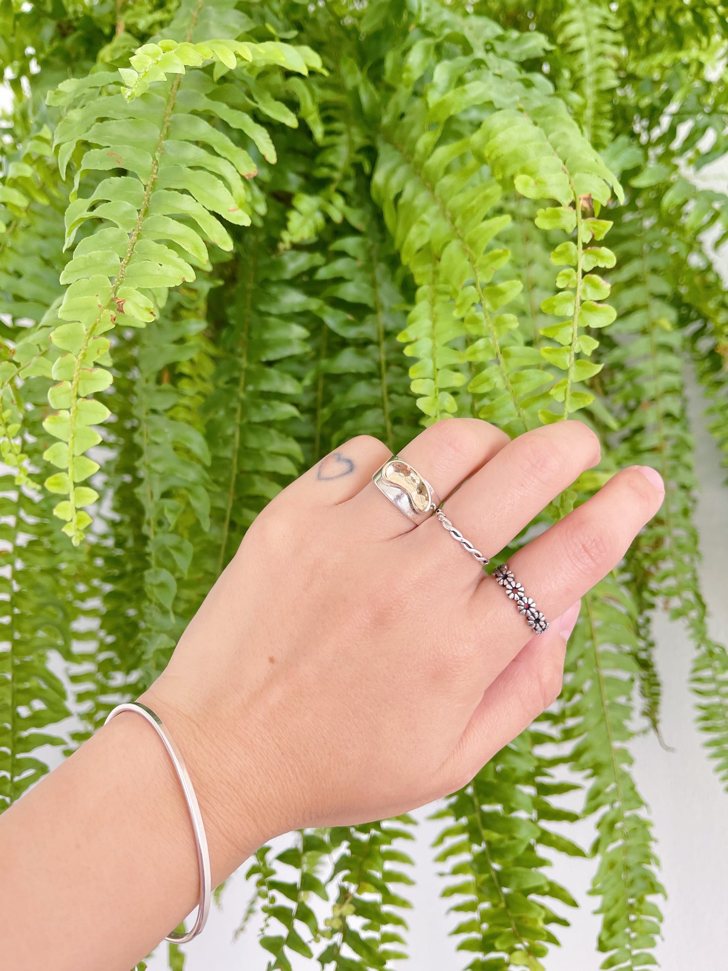 Vintage Taxco Silver Ring.