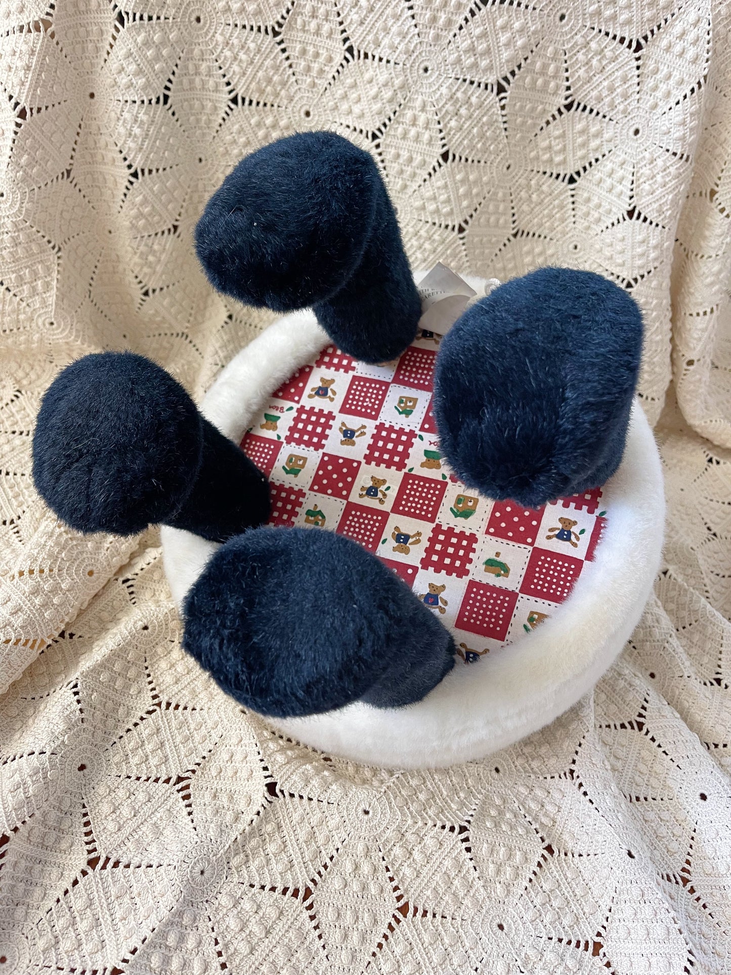 1997s Panda Plush Kids Chair