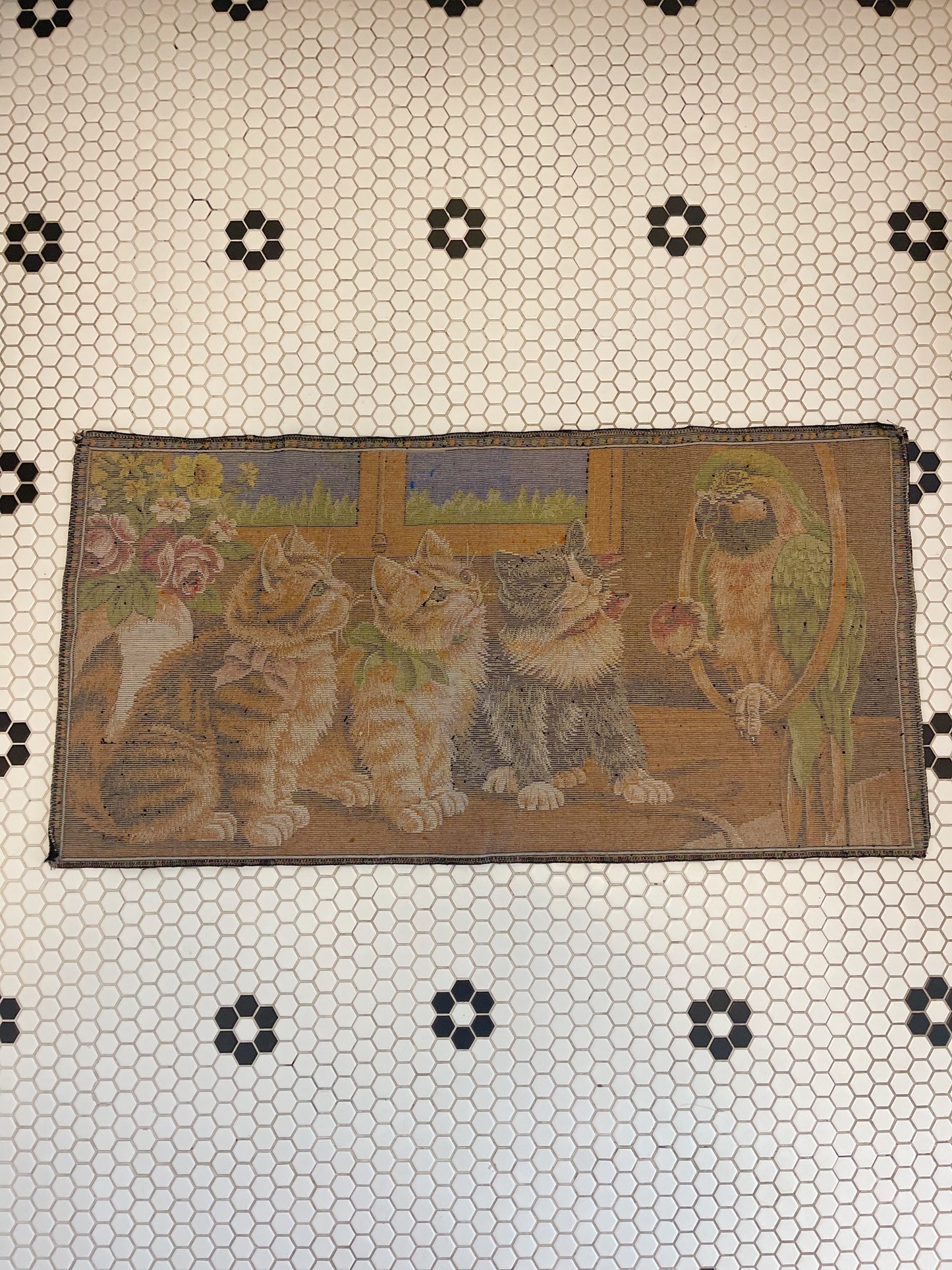 Vintage Cats Tapestry and Rug