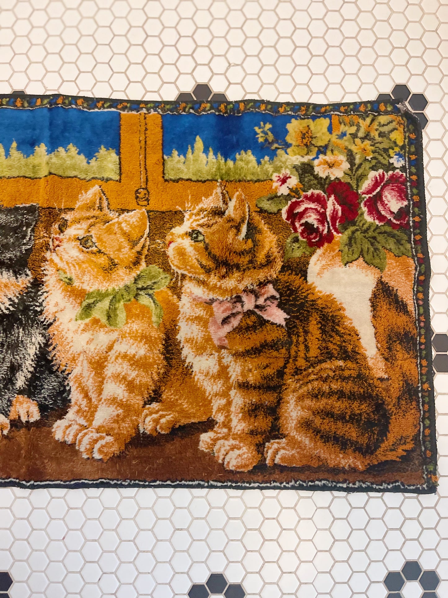 Vintage Cats Tapestry and Rug