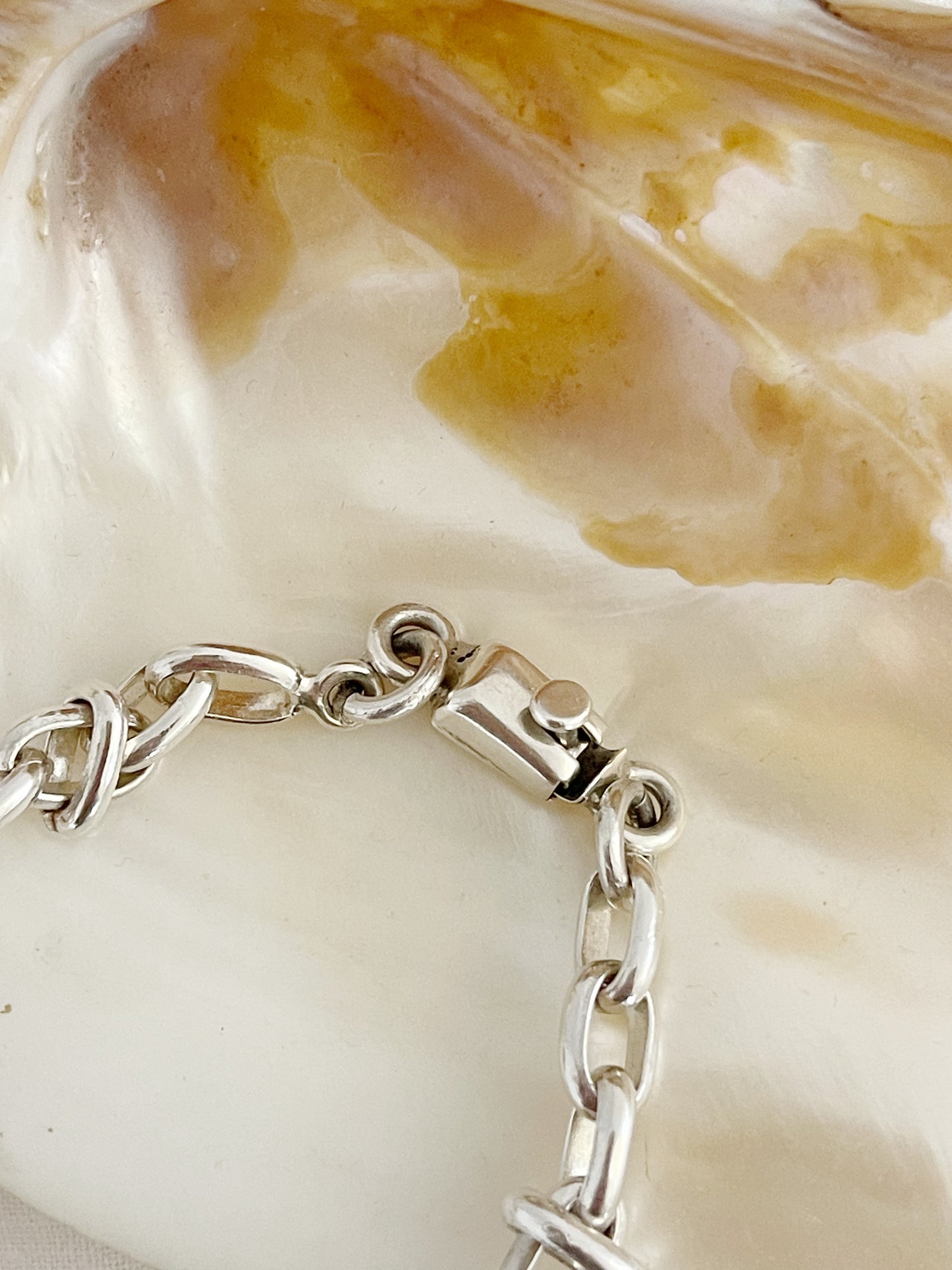 1980’s Chain Silver Bracelet.