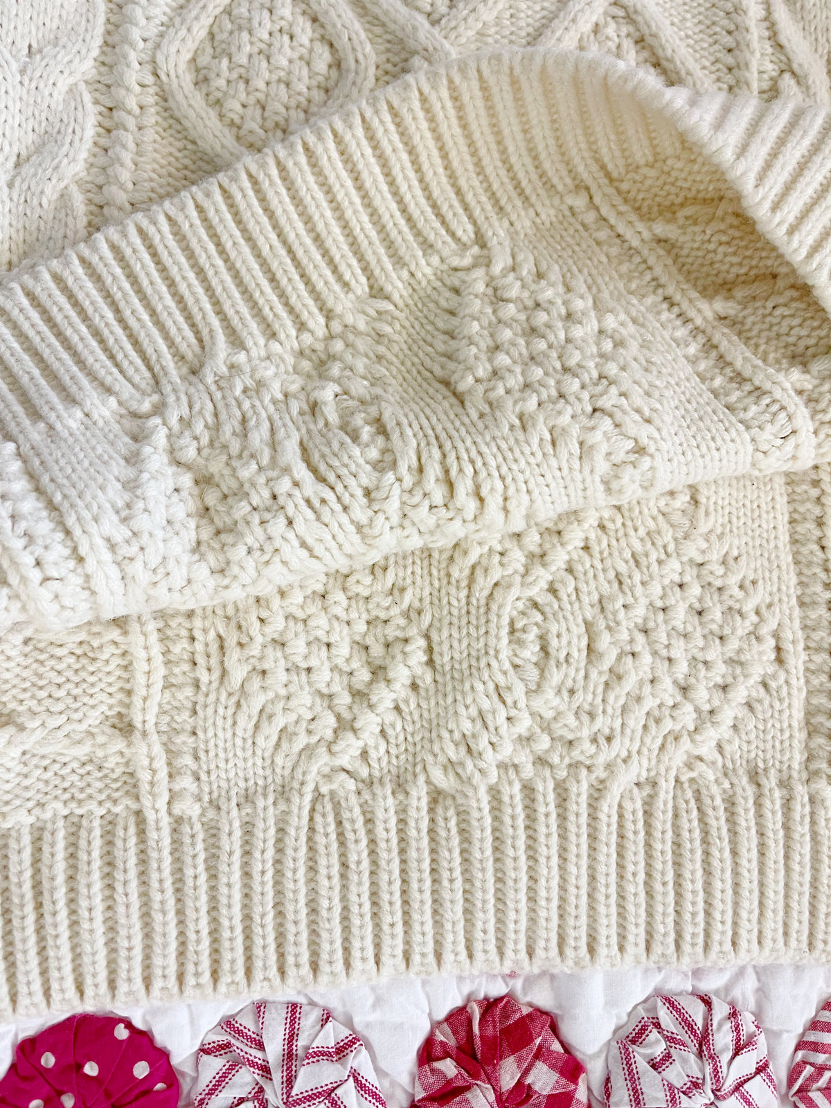 Large Size Wide Knit Sweater