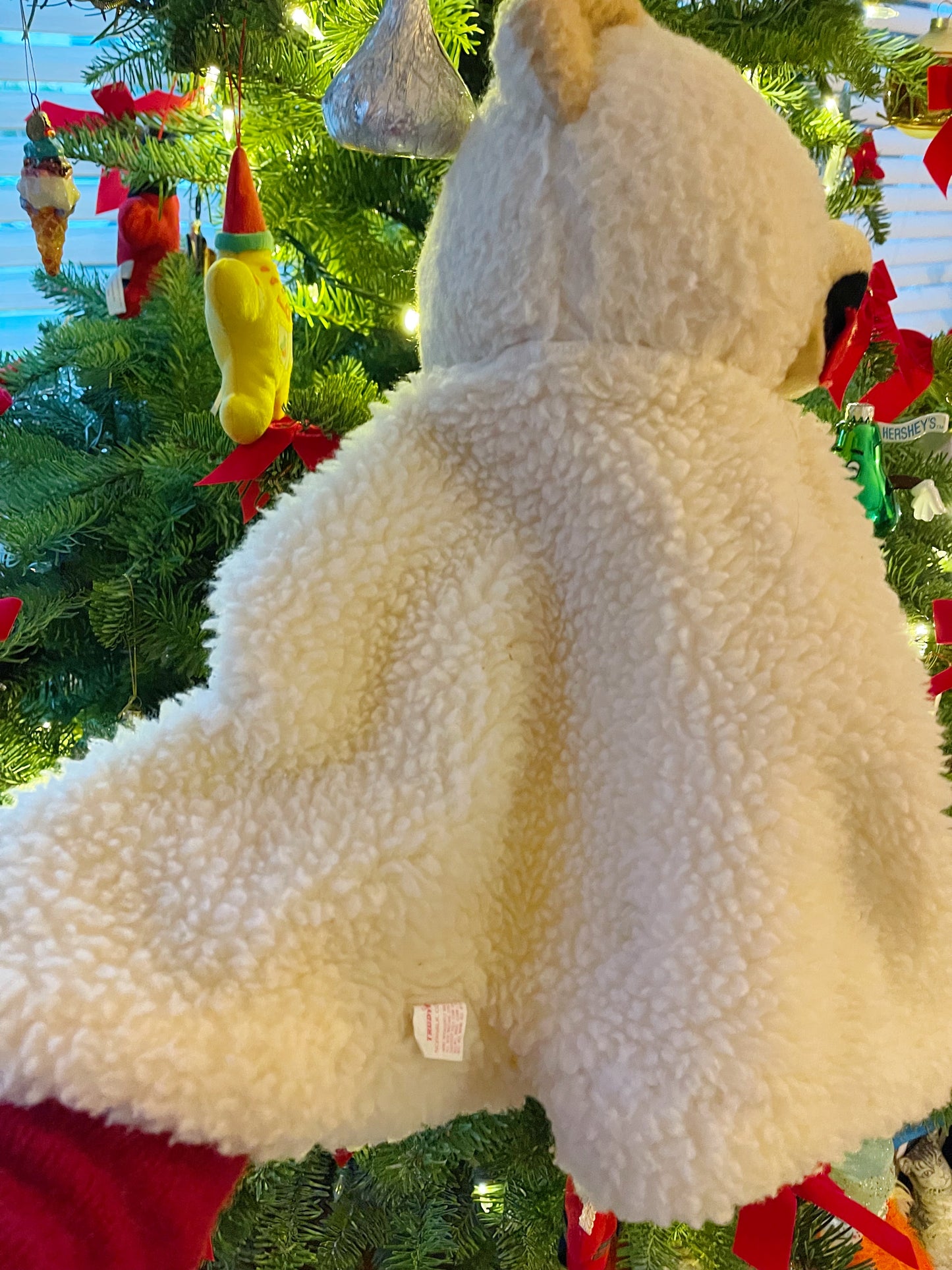 Vintage Snuggle Bear Plush Backpack