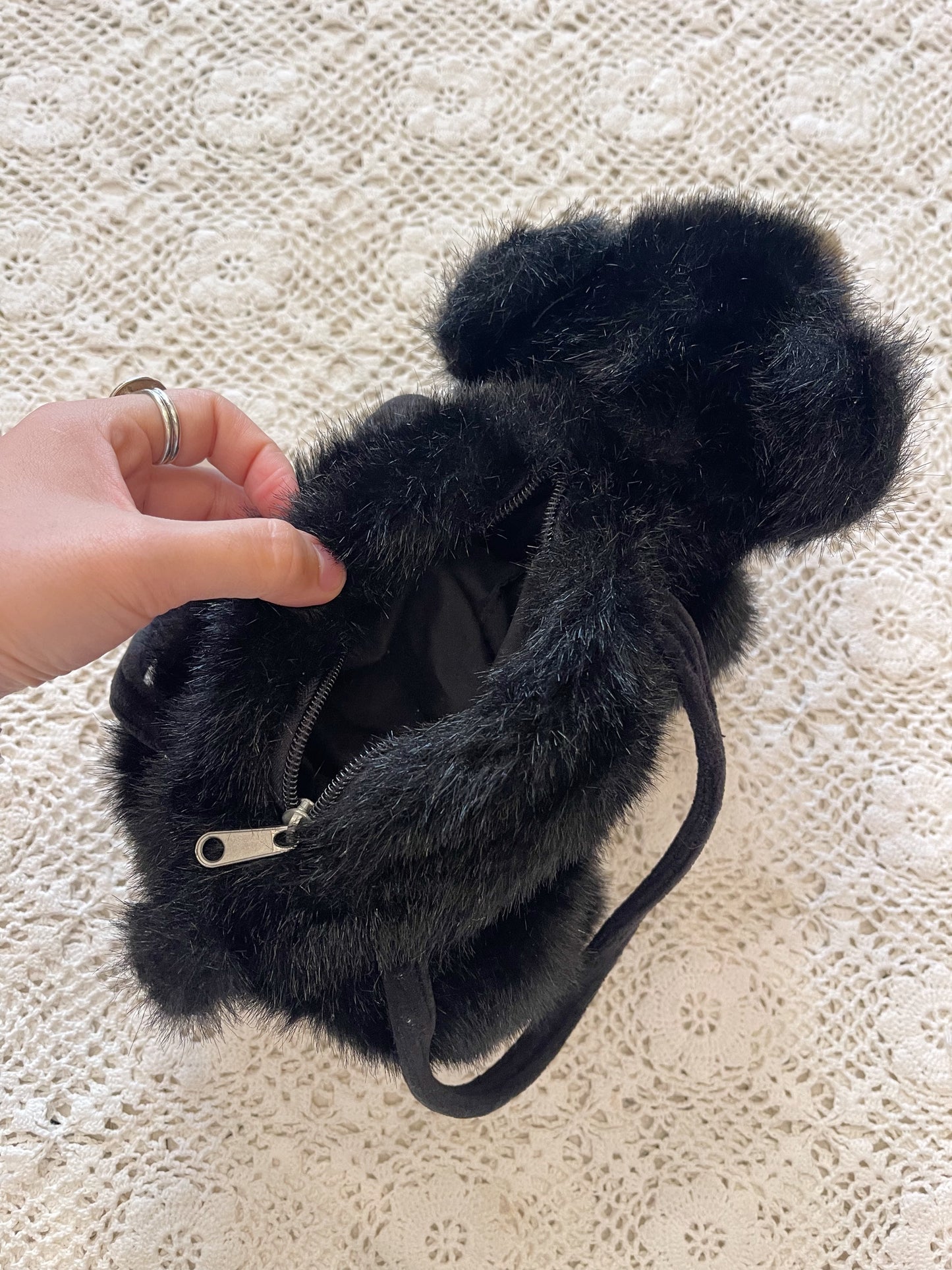 Bear Plush Hand Bag