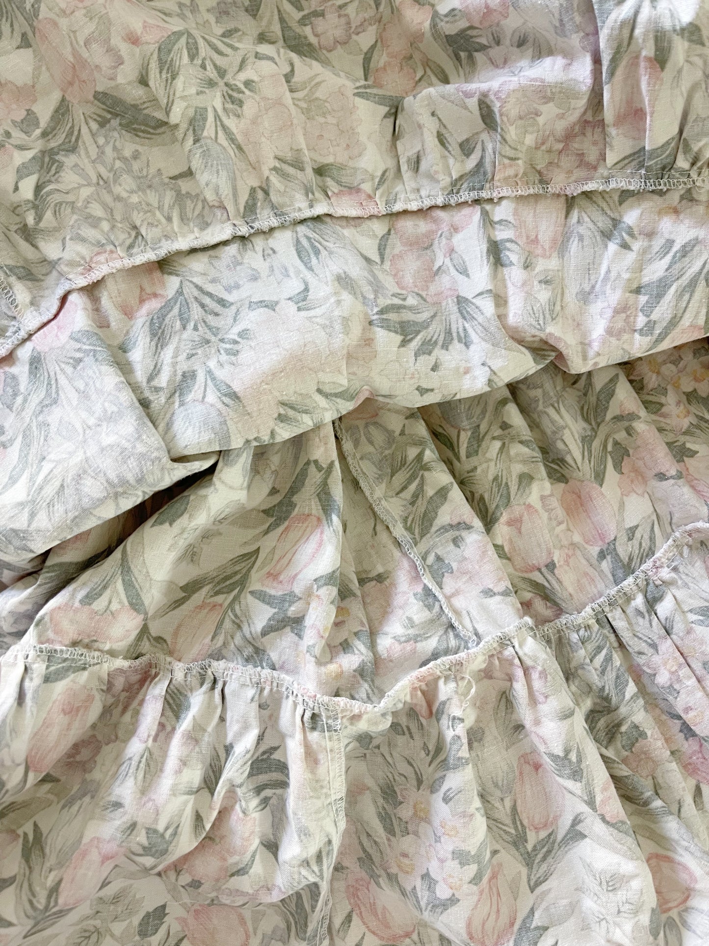Vintage Cotton Spitz Dog Patched Dress