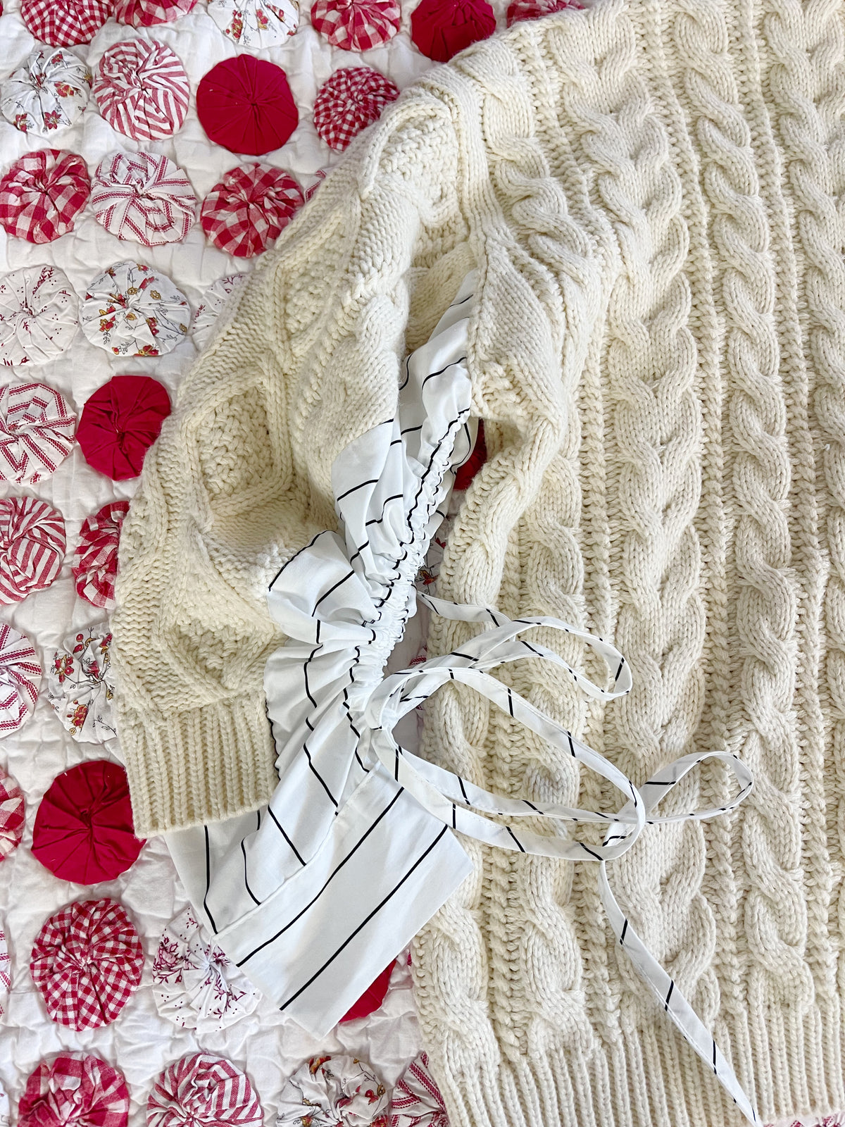 Large Size Wide Knit Sweater