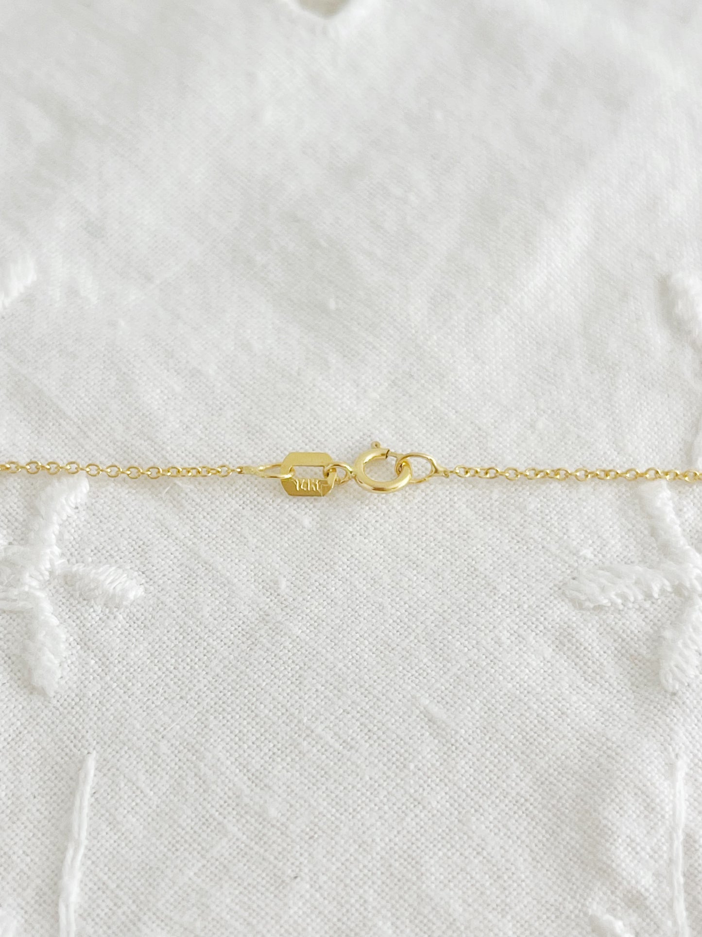 14k Solid Gold Balloon Dog Necklace. So Cute!