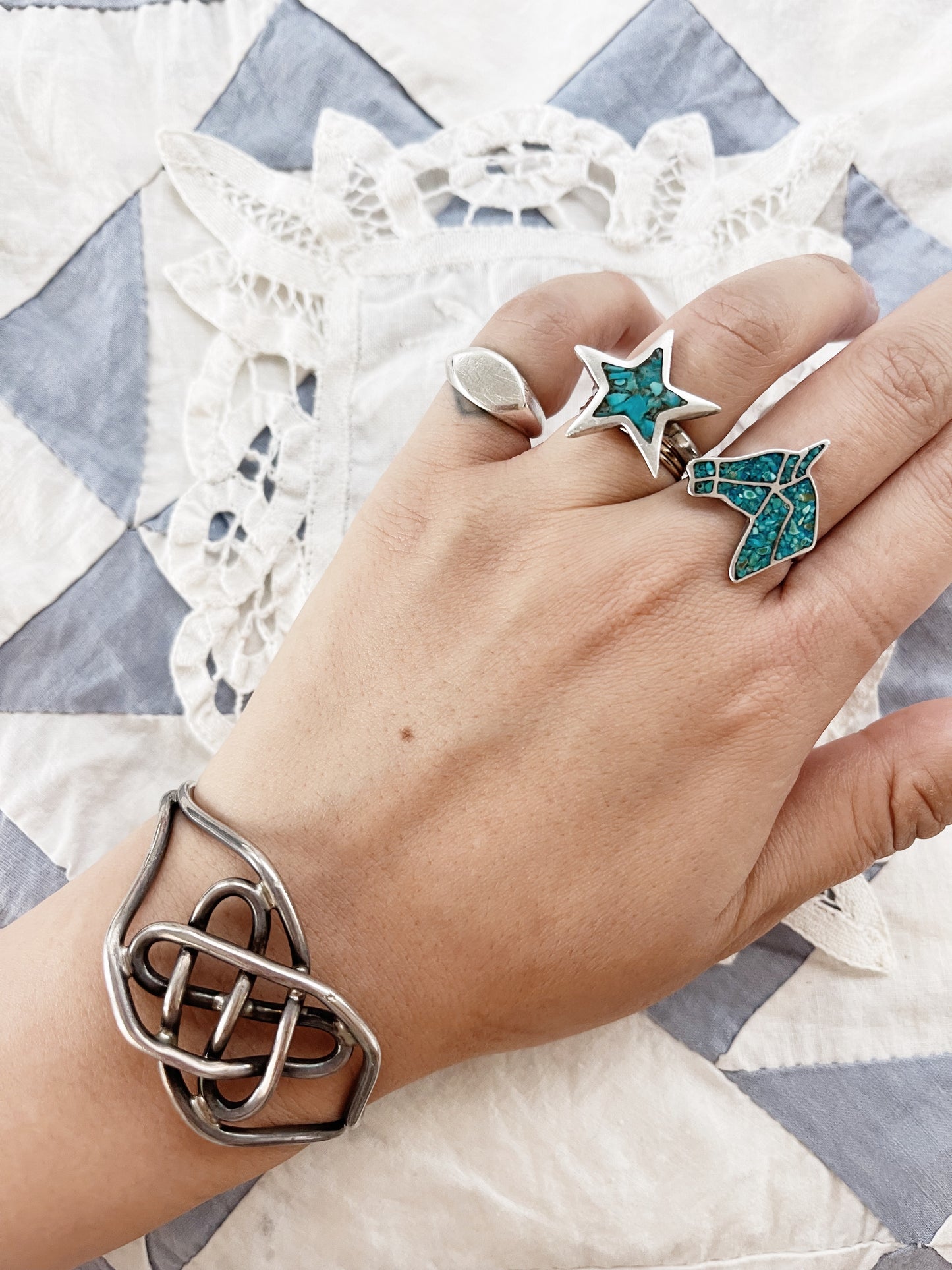 Vintage Zuni Star Ring