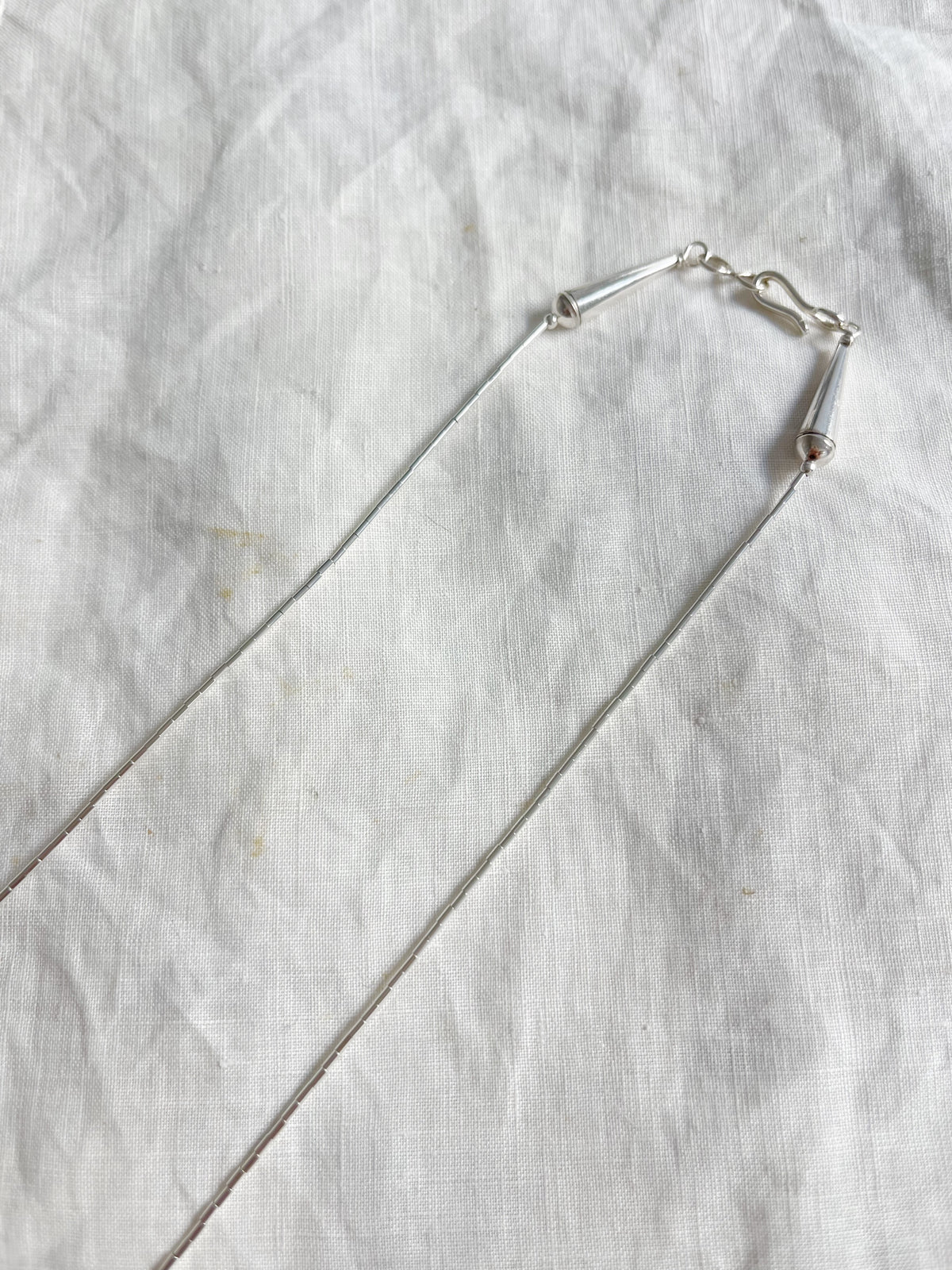 Zuni Silver Animal Fetishes Necklace (Long)