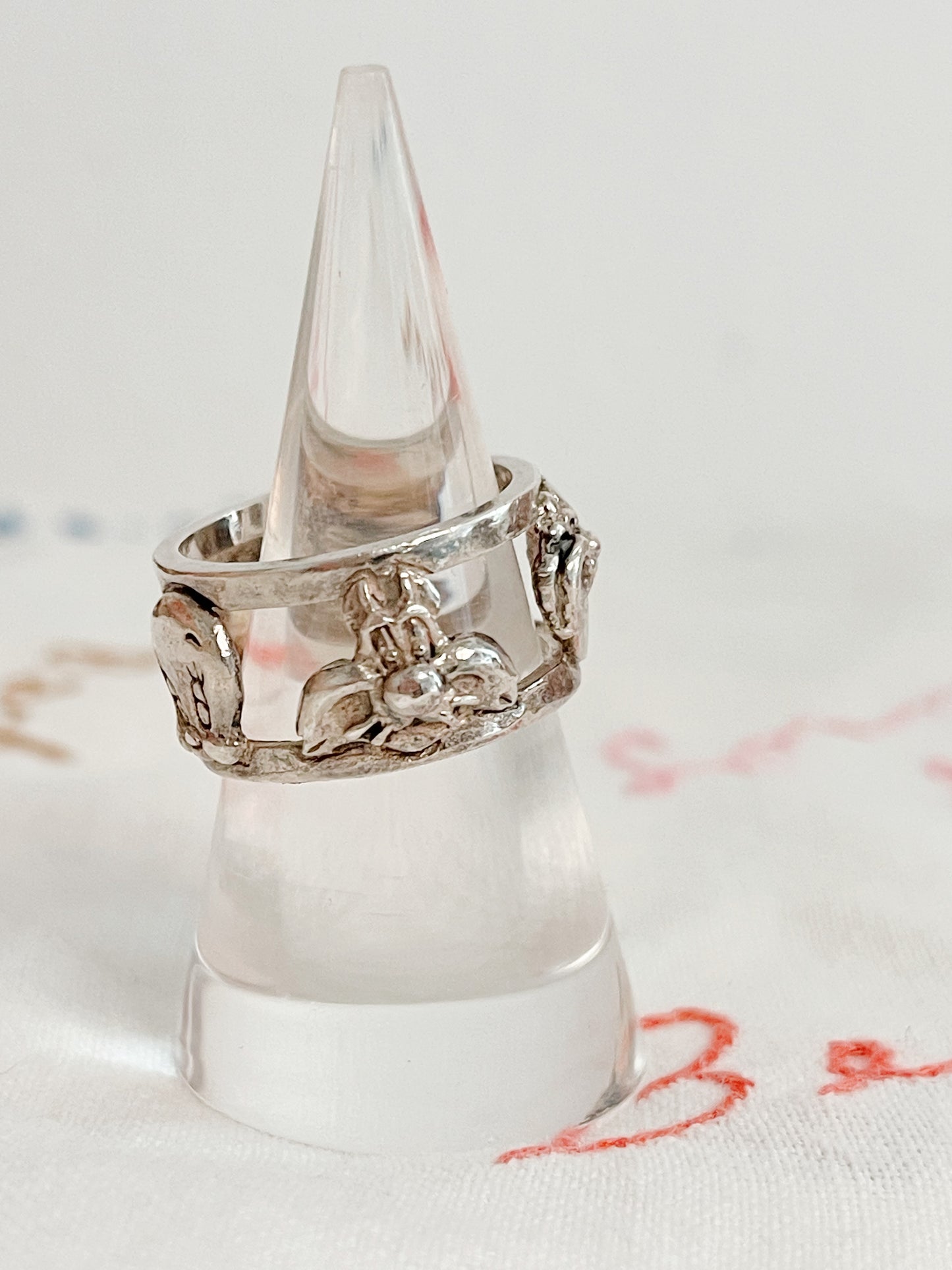 Vintage Cartoons Band Ring