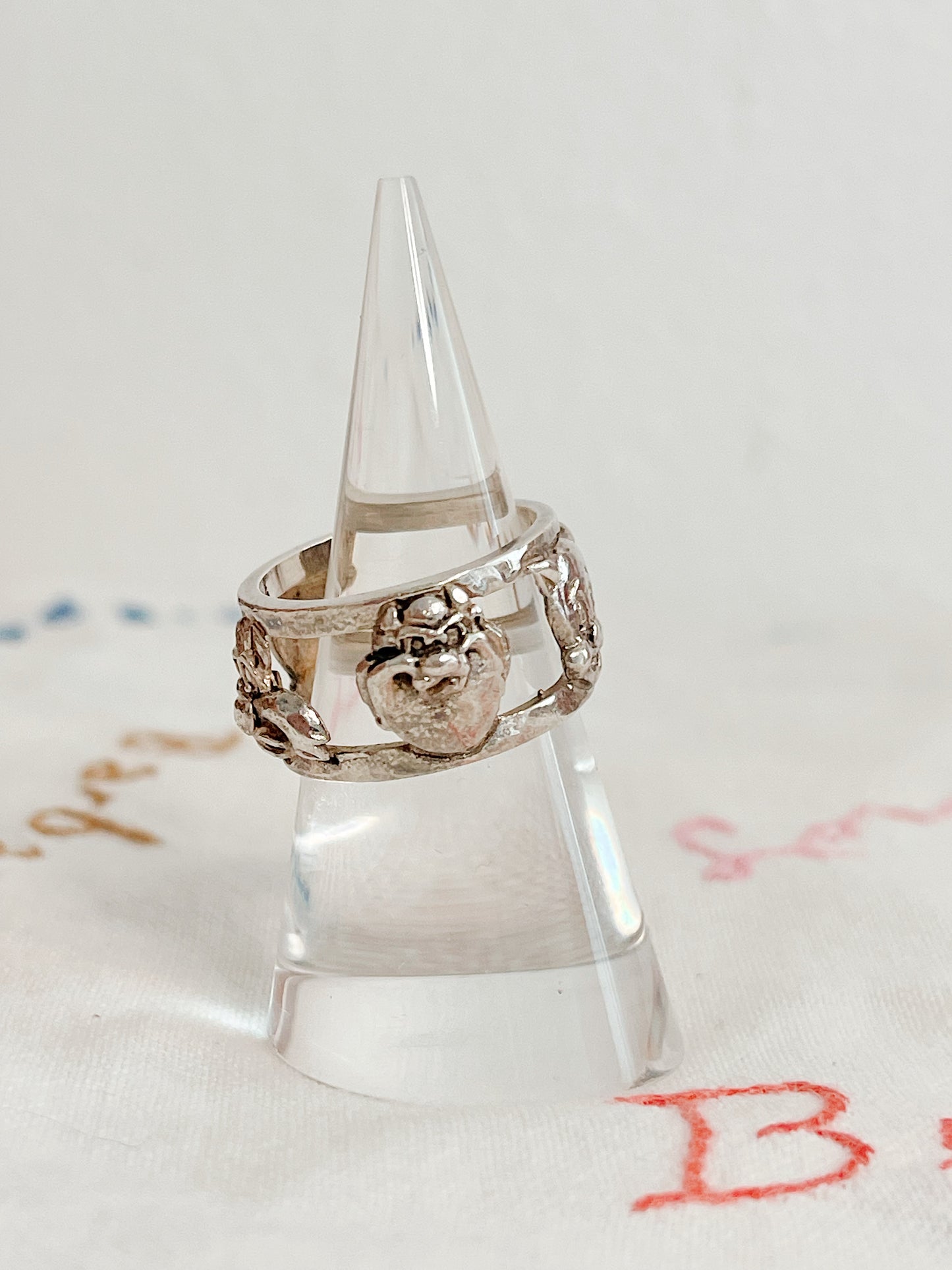 Vintage Cartoons Band Ring