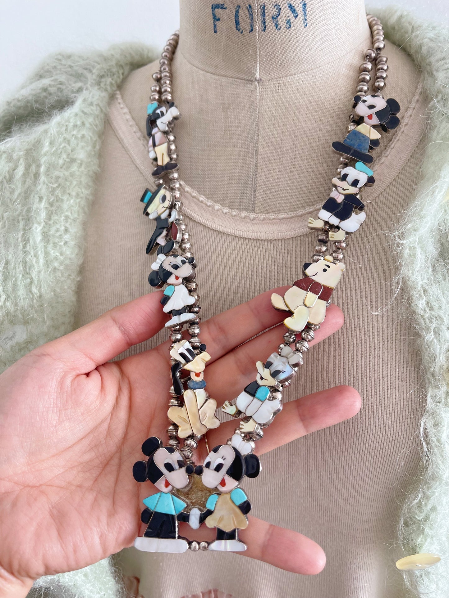 RARE ! Zunitoons Necklace !!