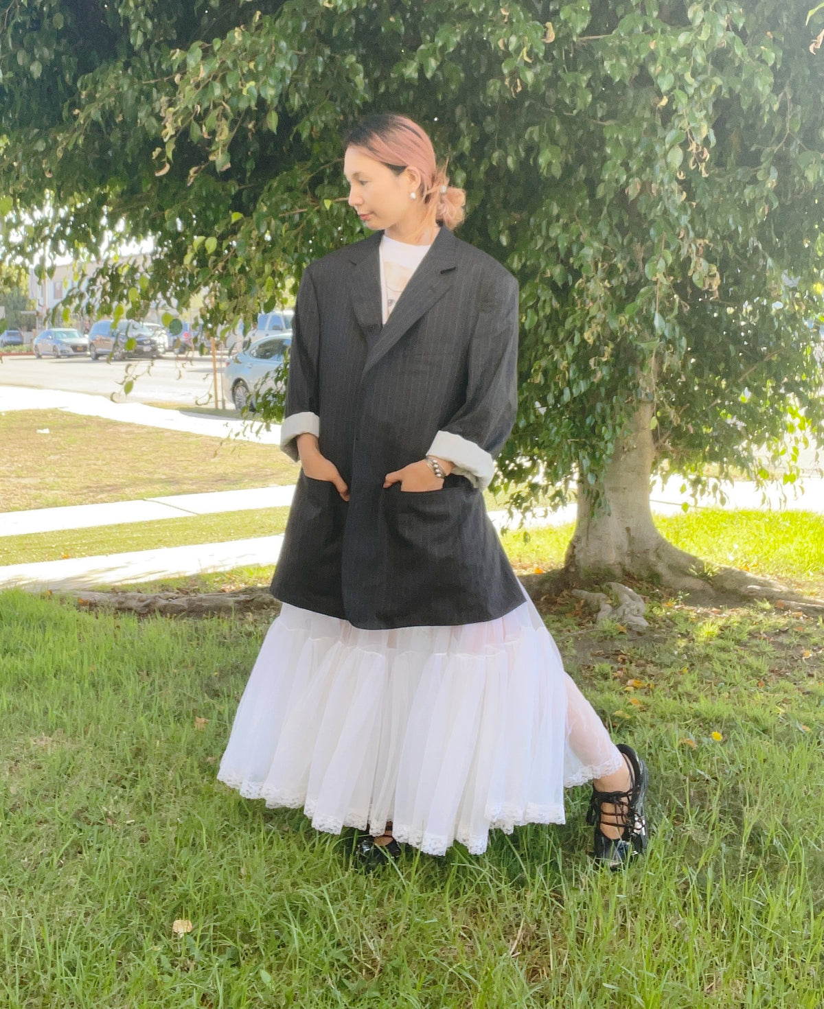 1980s Sheer Long Tutu Skirts