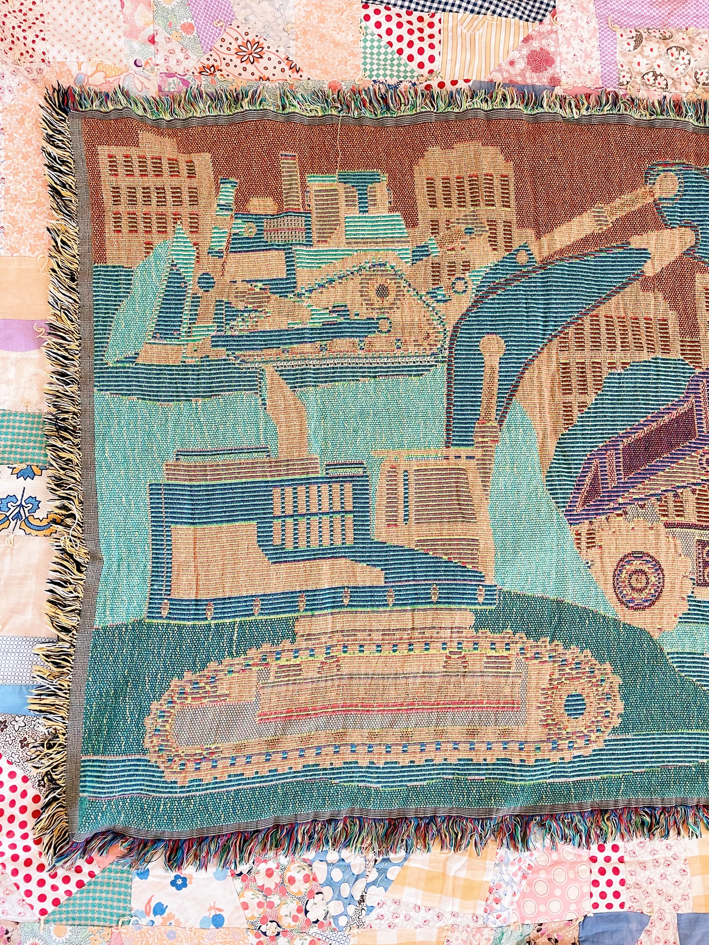 So Funny! Excavator Car Blanket