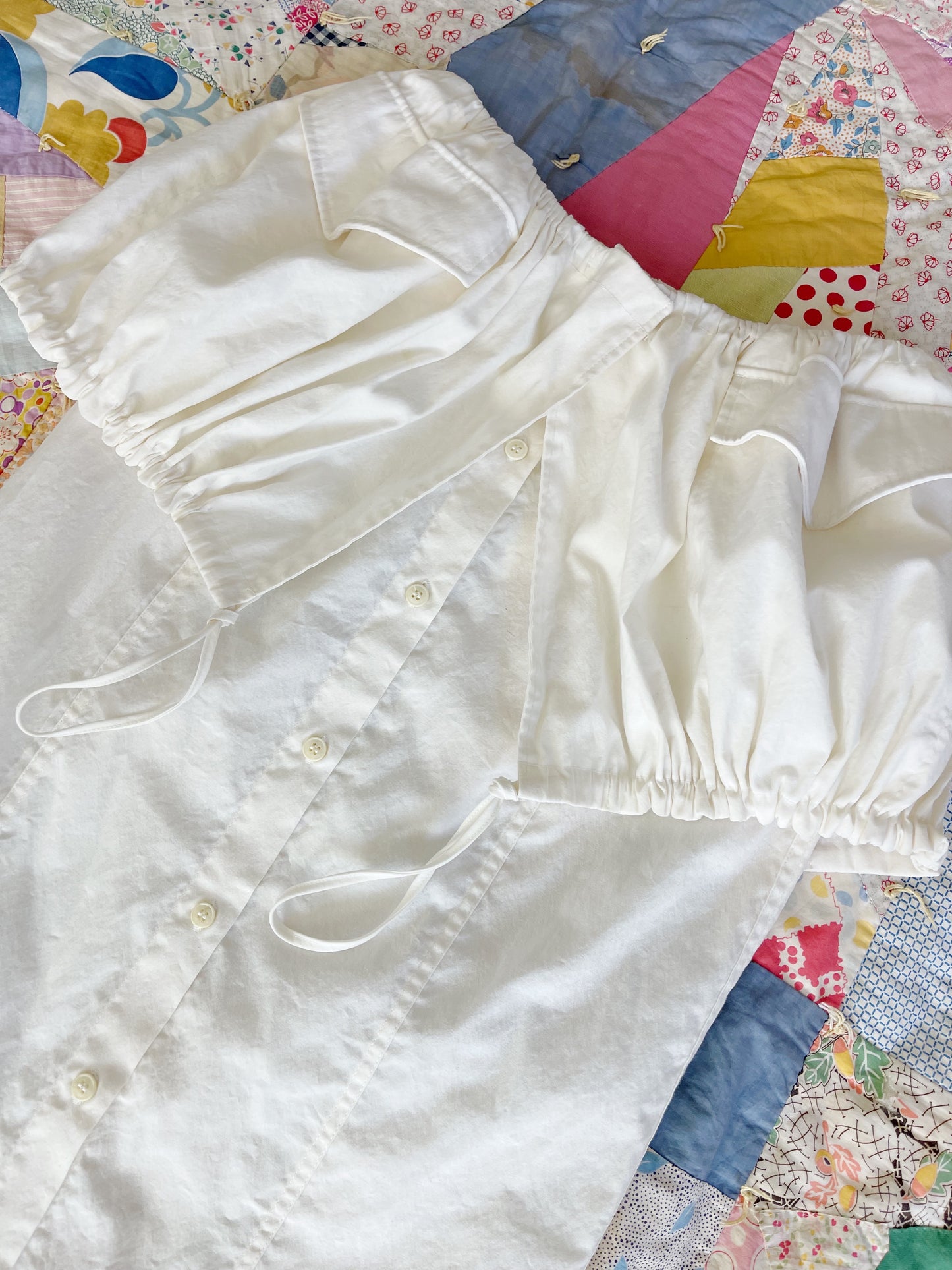 JACQUEMUS White Long Skirt