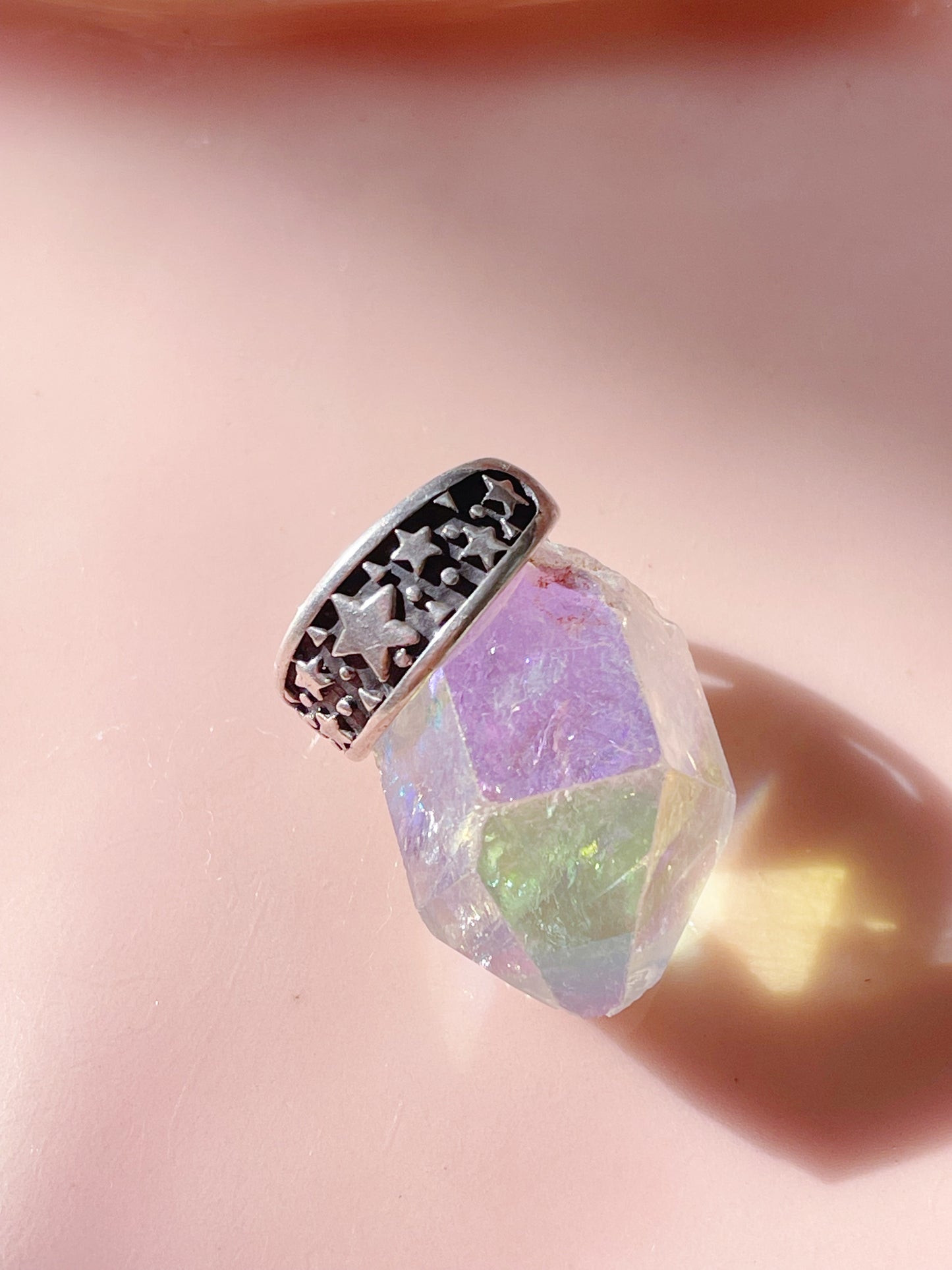 Vintage Stars Silver Ring
