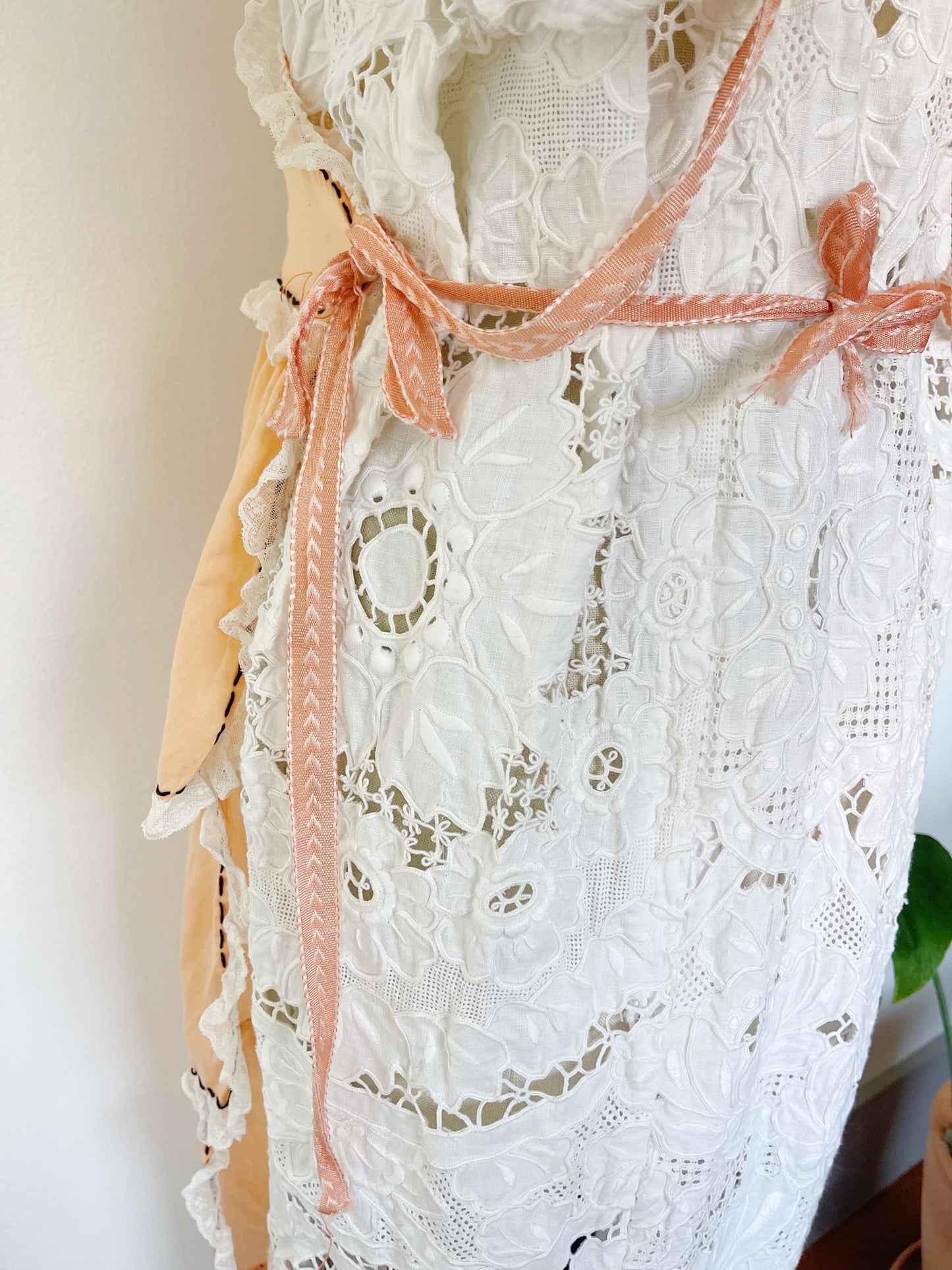 Vintage Embroidered Apron
