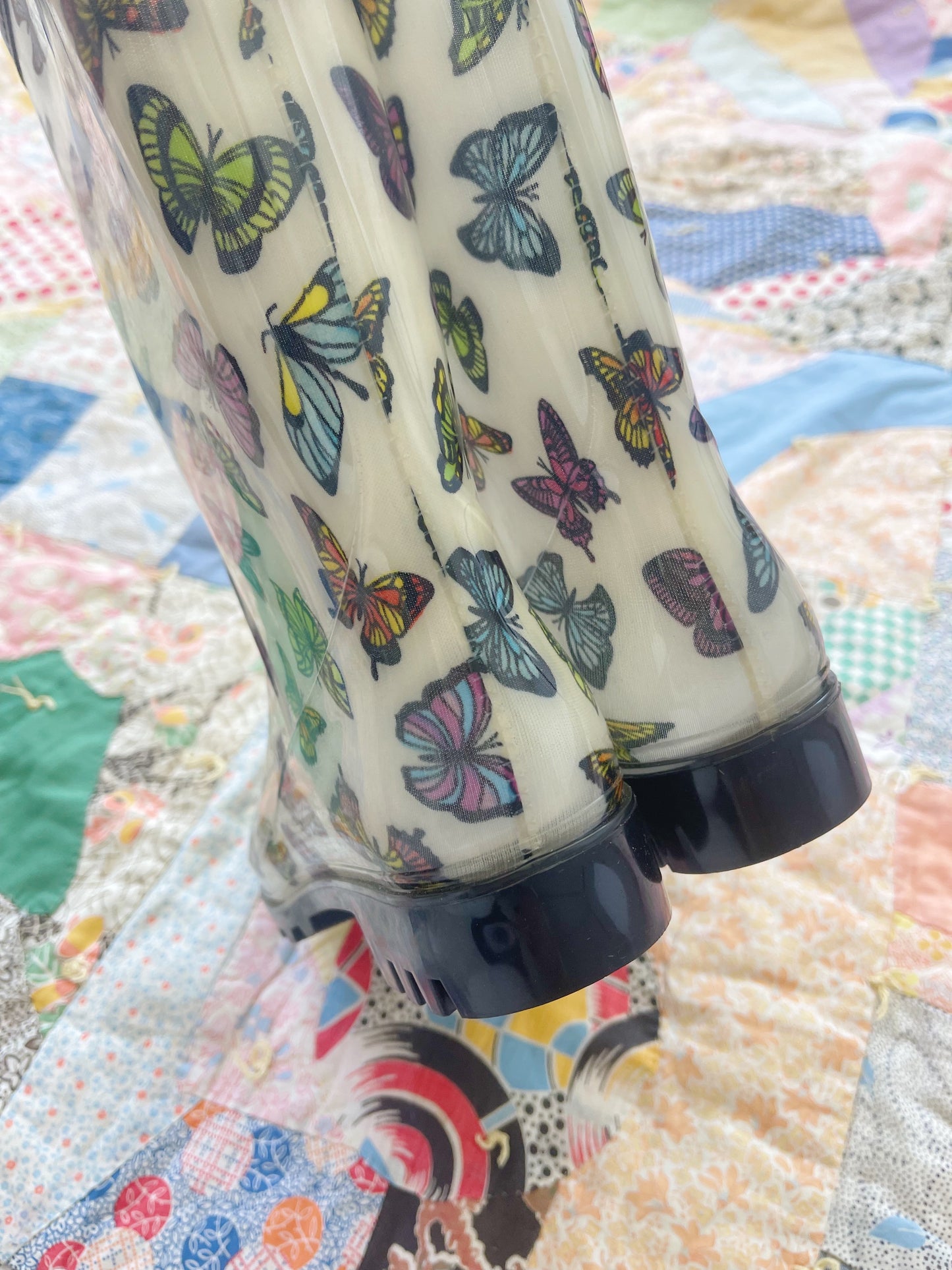 Butterfly Rain Boots