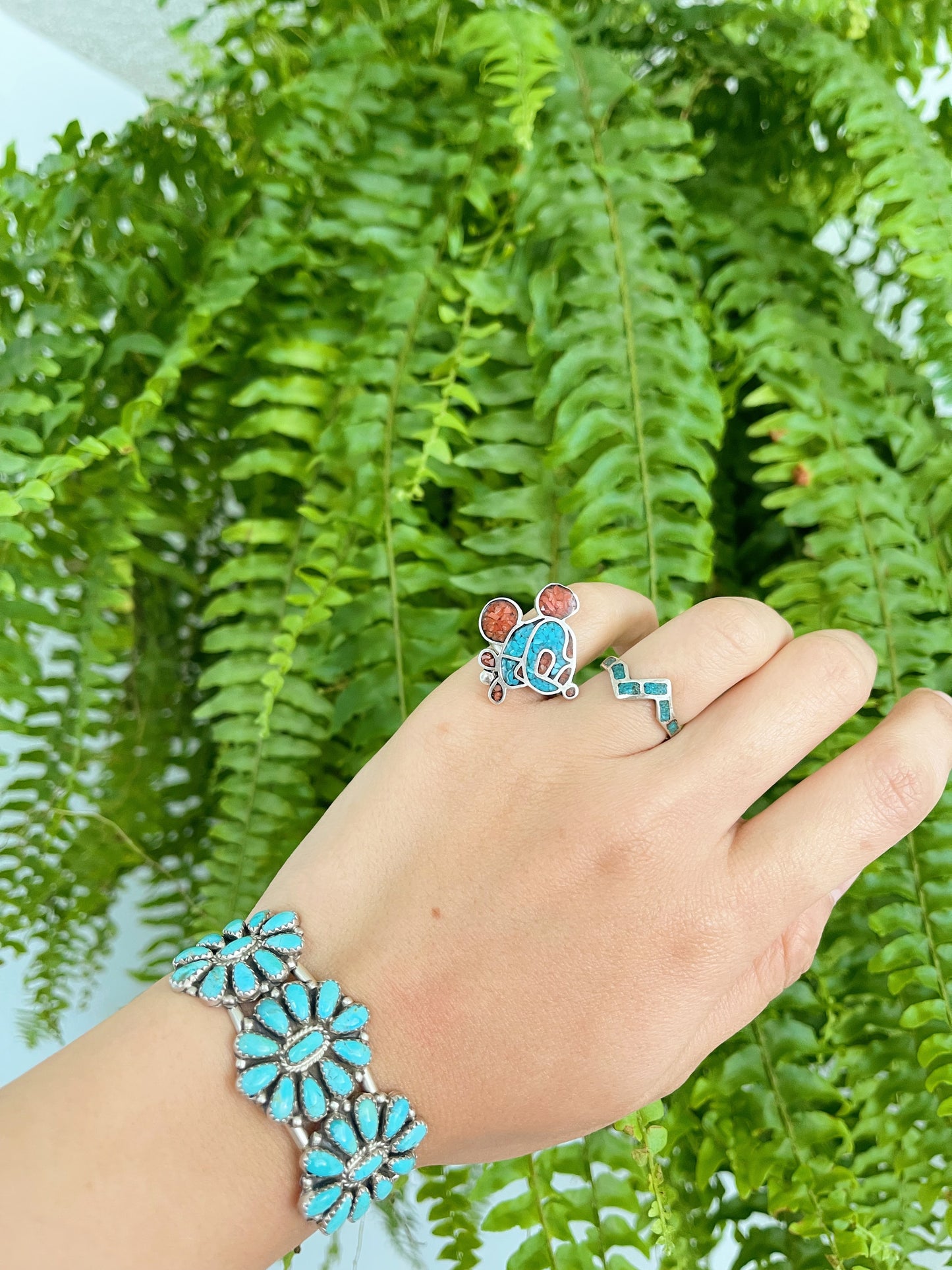 Vintage Navajo Mickey Ring.