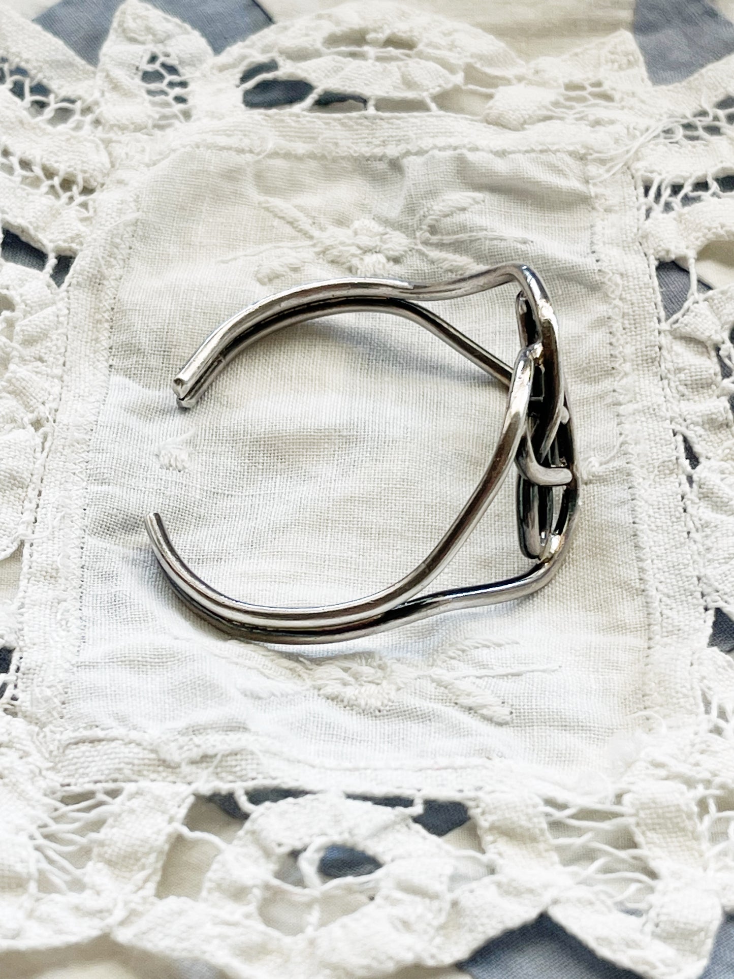 1970‘s Mexican Silver Modern Cuff