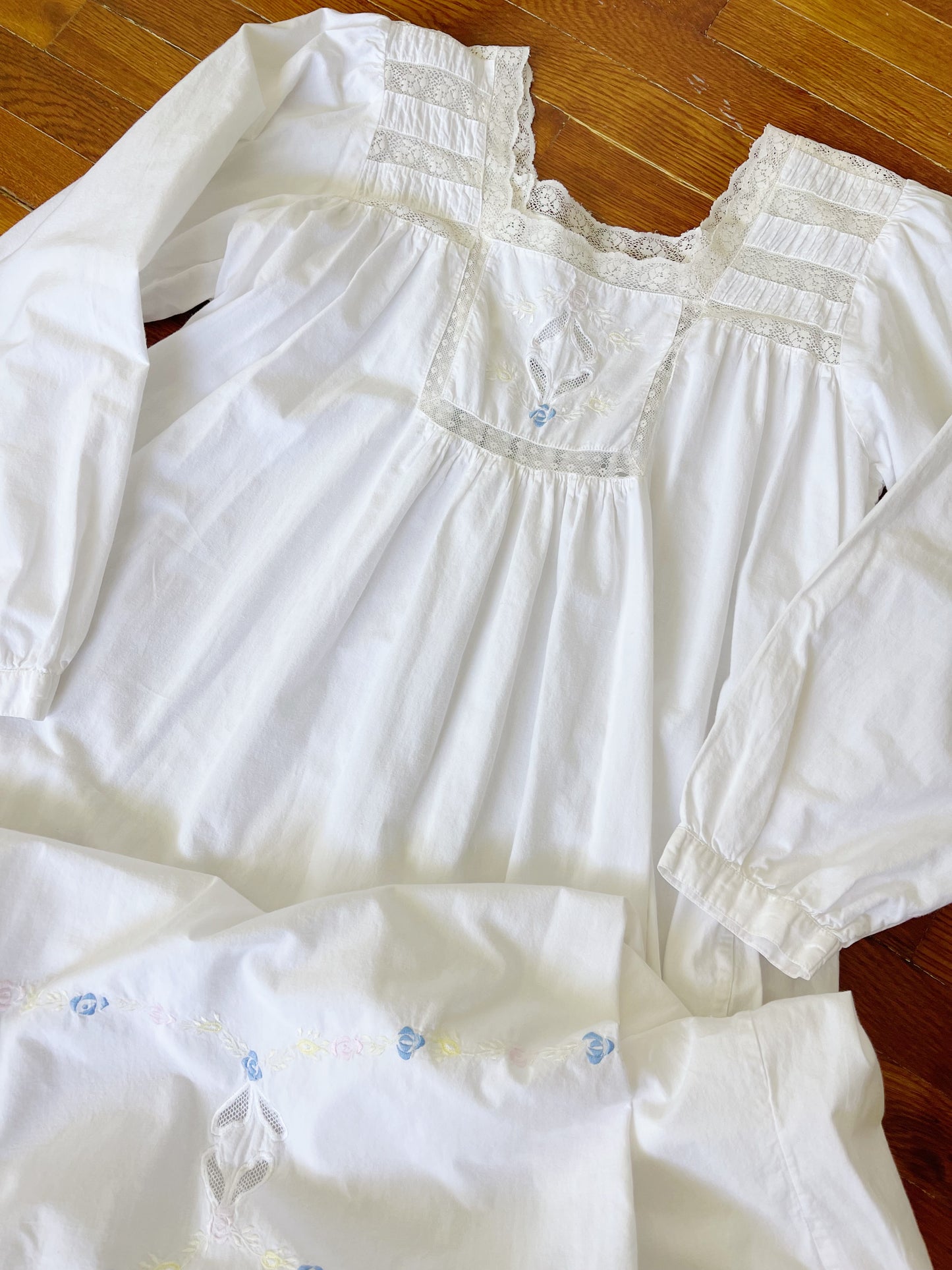 Vintage Cotton Maxi Dress