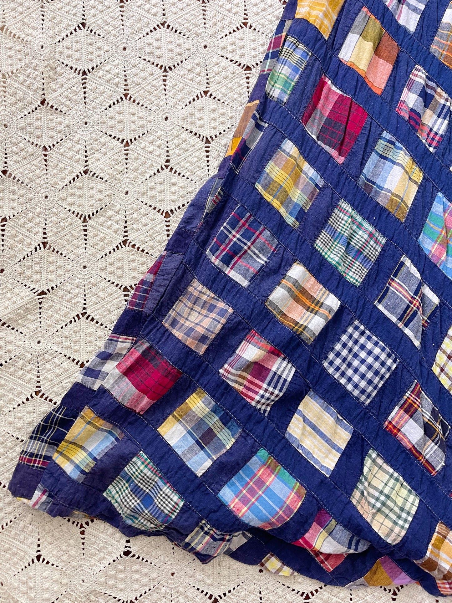 Vintage Patchworks Maxi Skirt