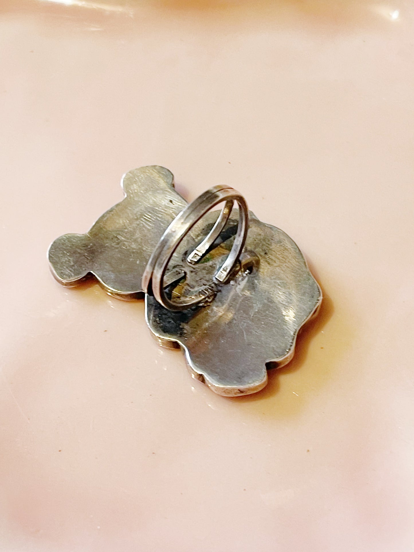 So Cute! Zuni Panda Ring