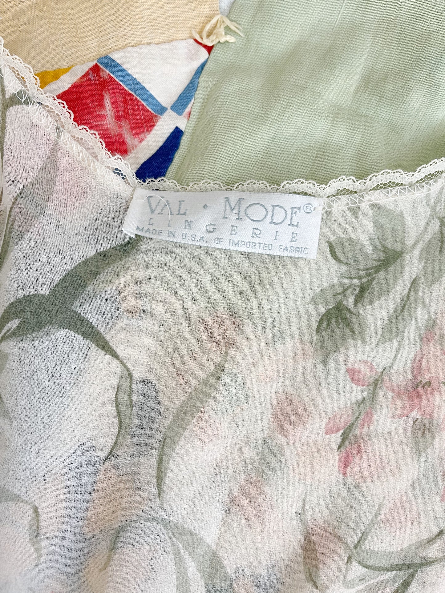 1990s Sheer Floral Robe