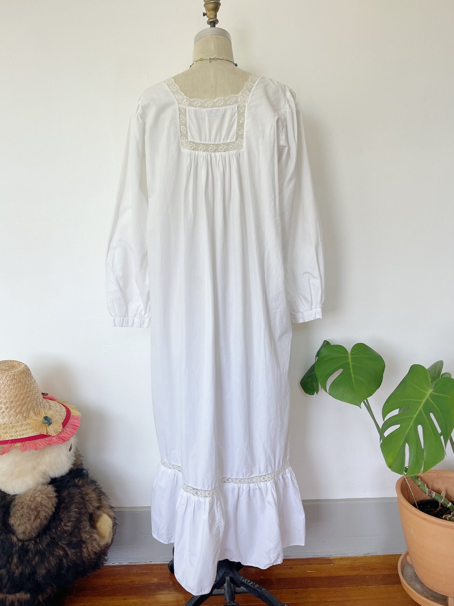 Vintage Cotton Maxi Dress