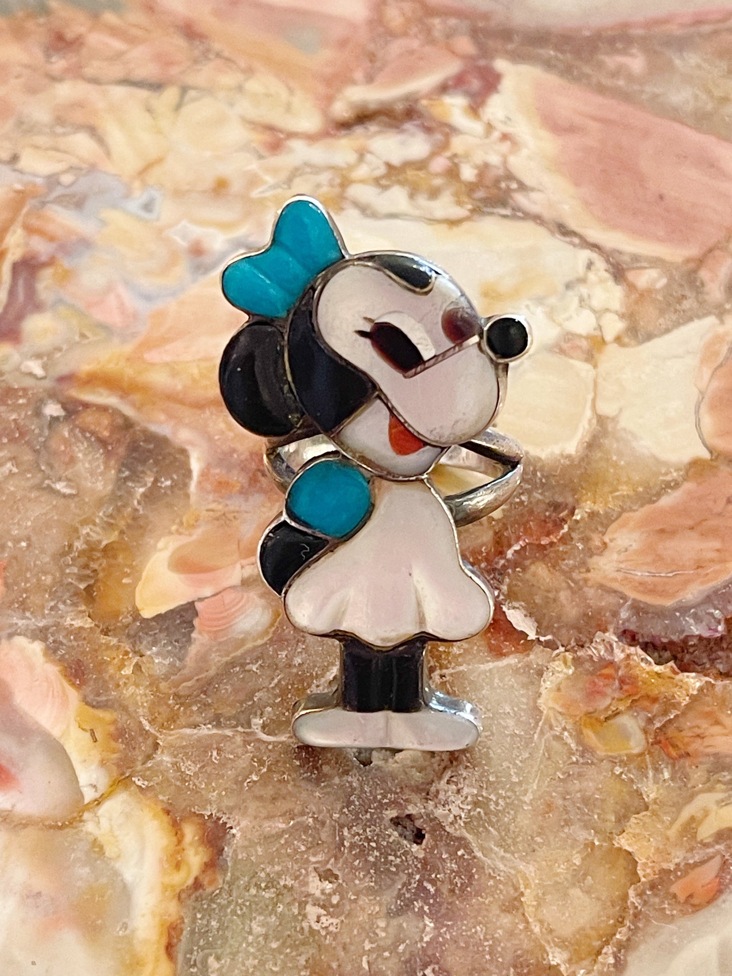 Zunitoons Minnie Ring