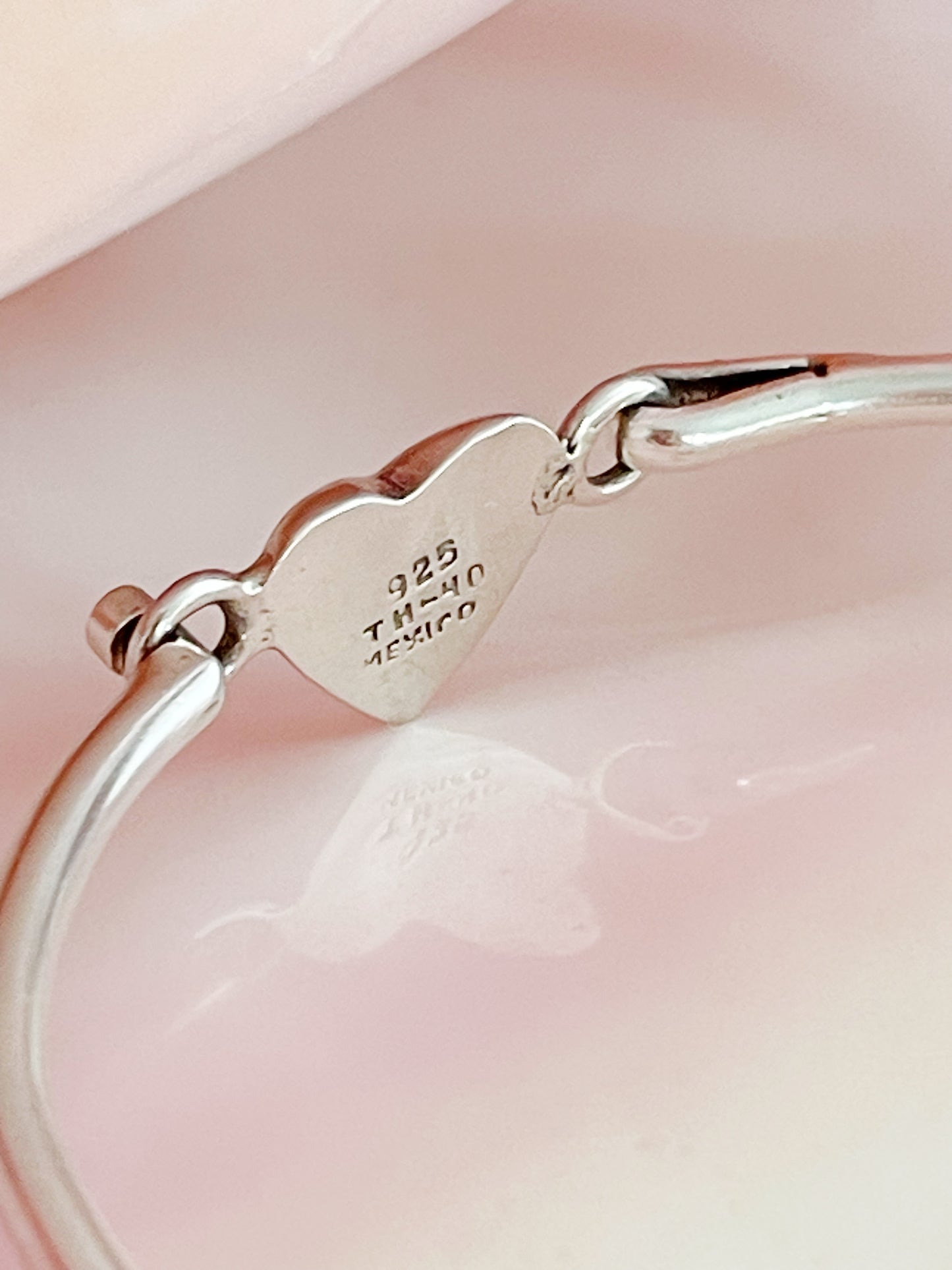 1980’s Silver Heart Silver Cuff