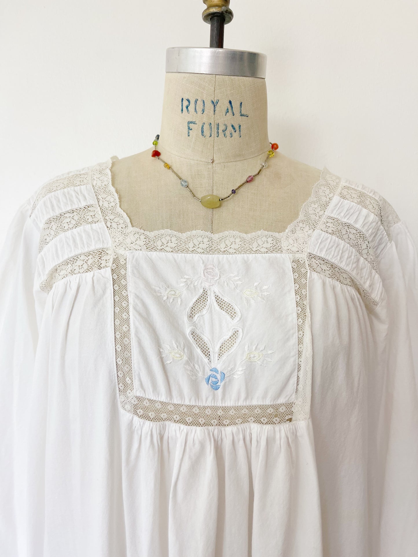 Vintage Cotton Maxi Dress