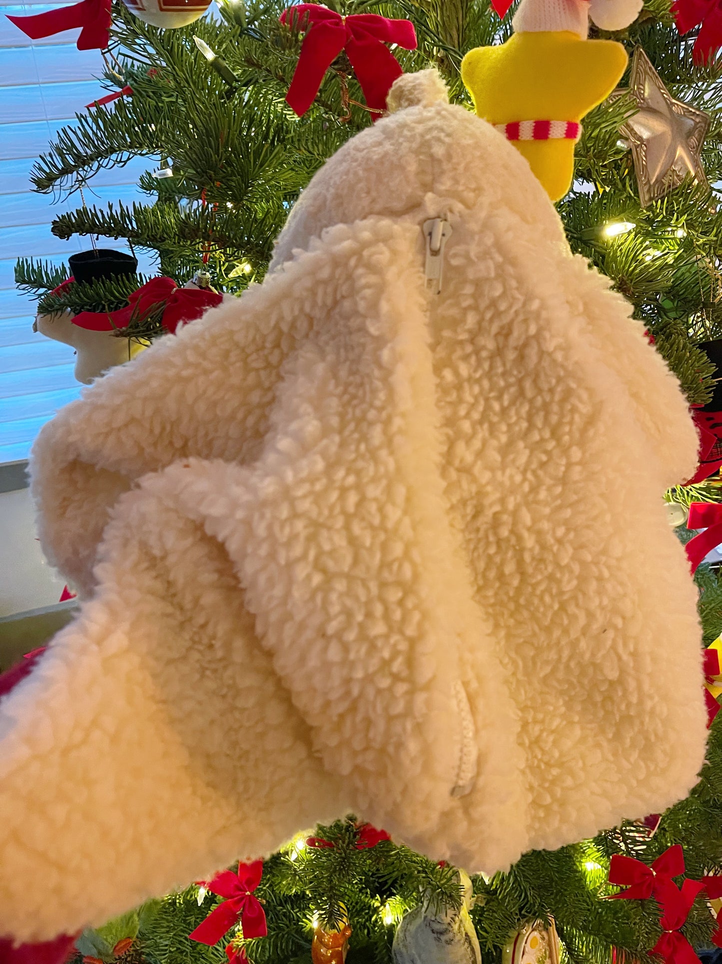 Vintage Snuggle Bear Plush Backpack