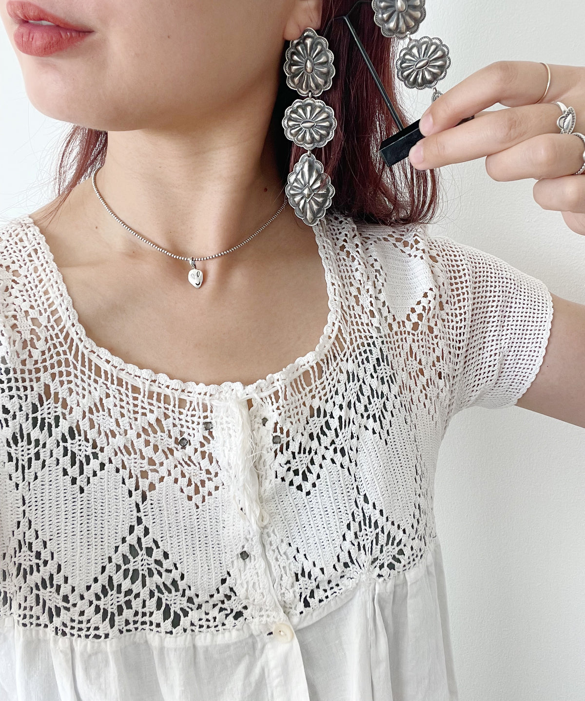Navajo Long Style Concho Pierce