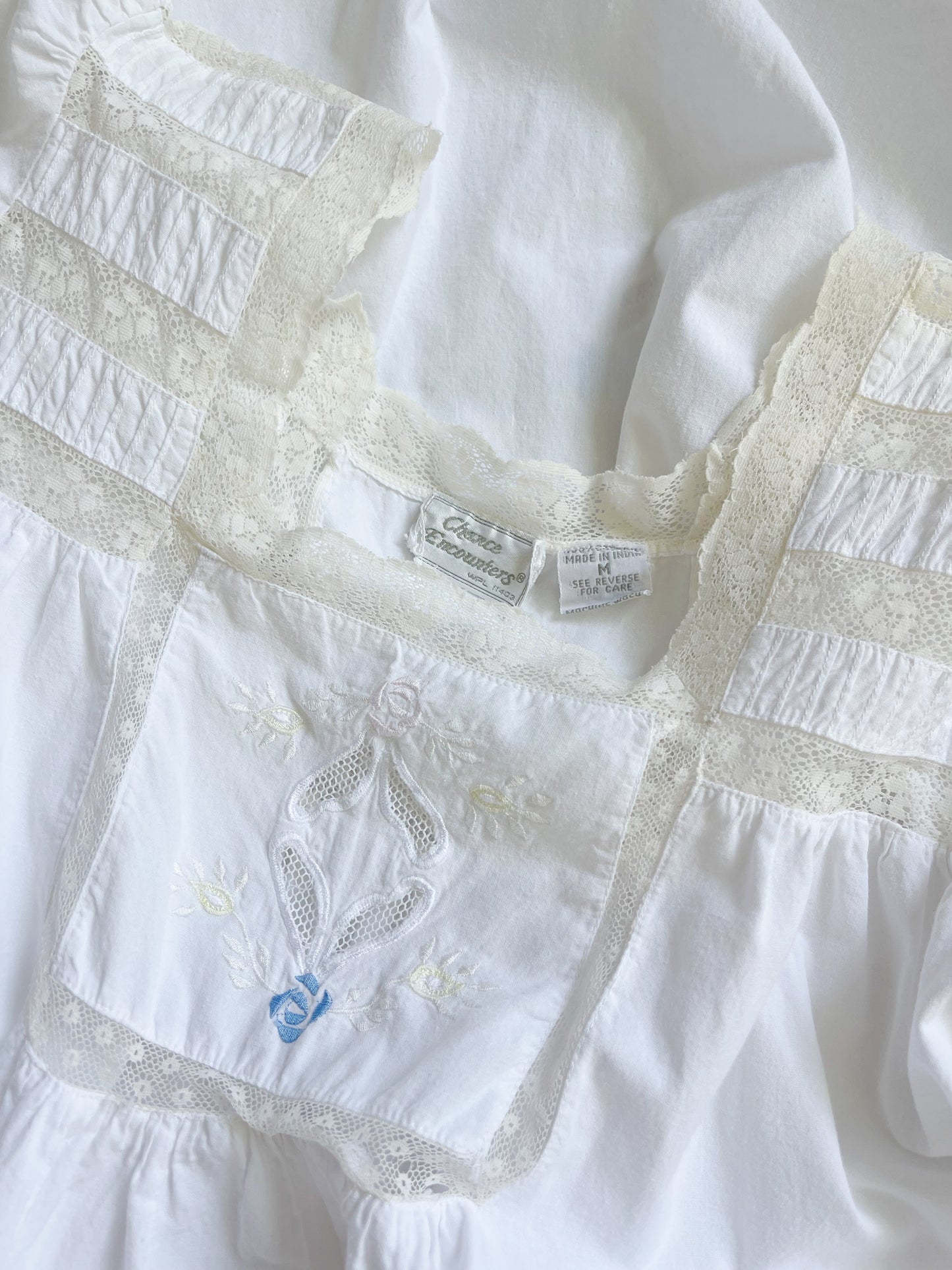 Vintage Cotton Maxi Dress