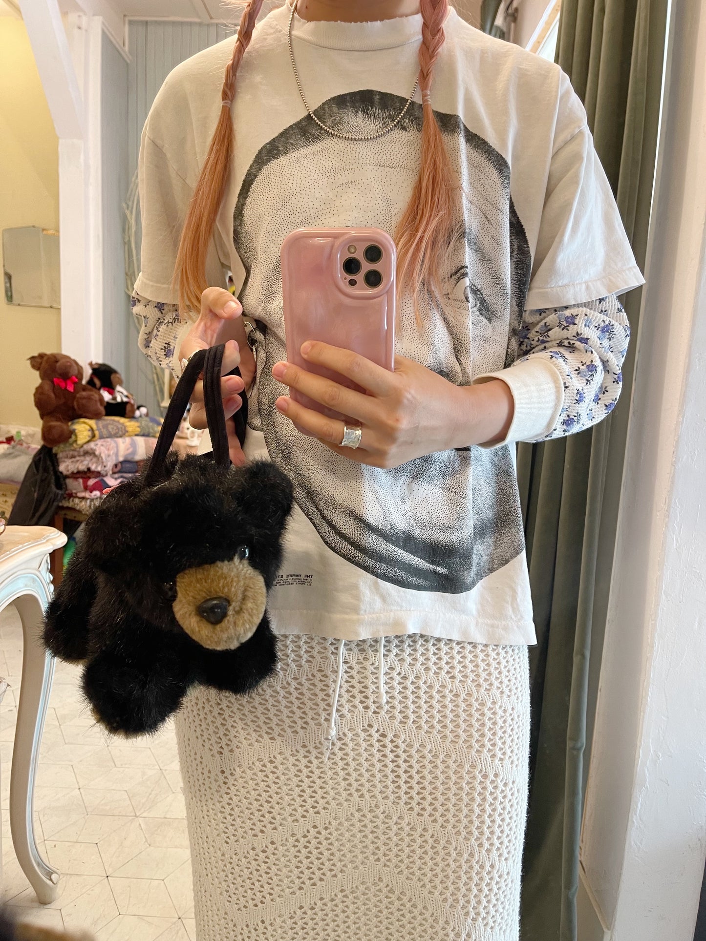 Bear Plush Hand Bag