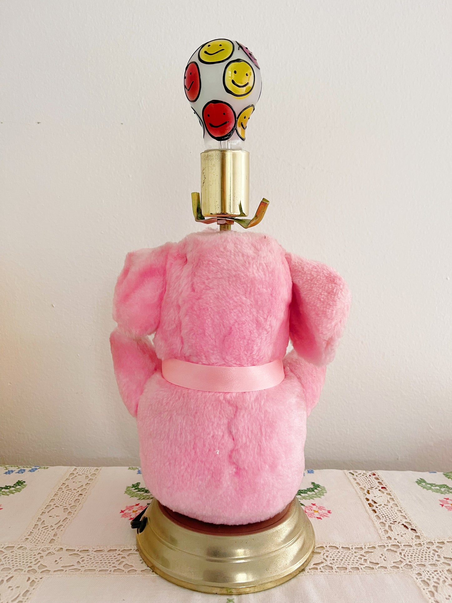 1980’s Plush Stand Lamp.