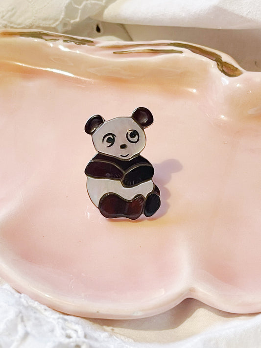 So Cute! Zuni Panda Ring