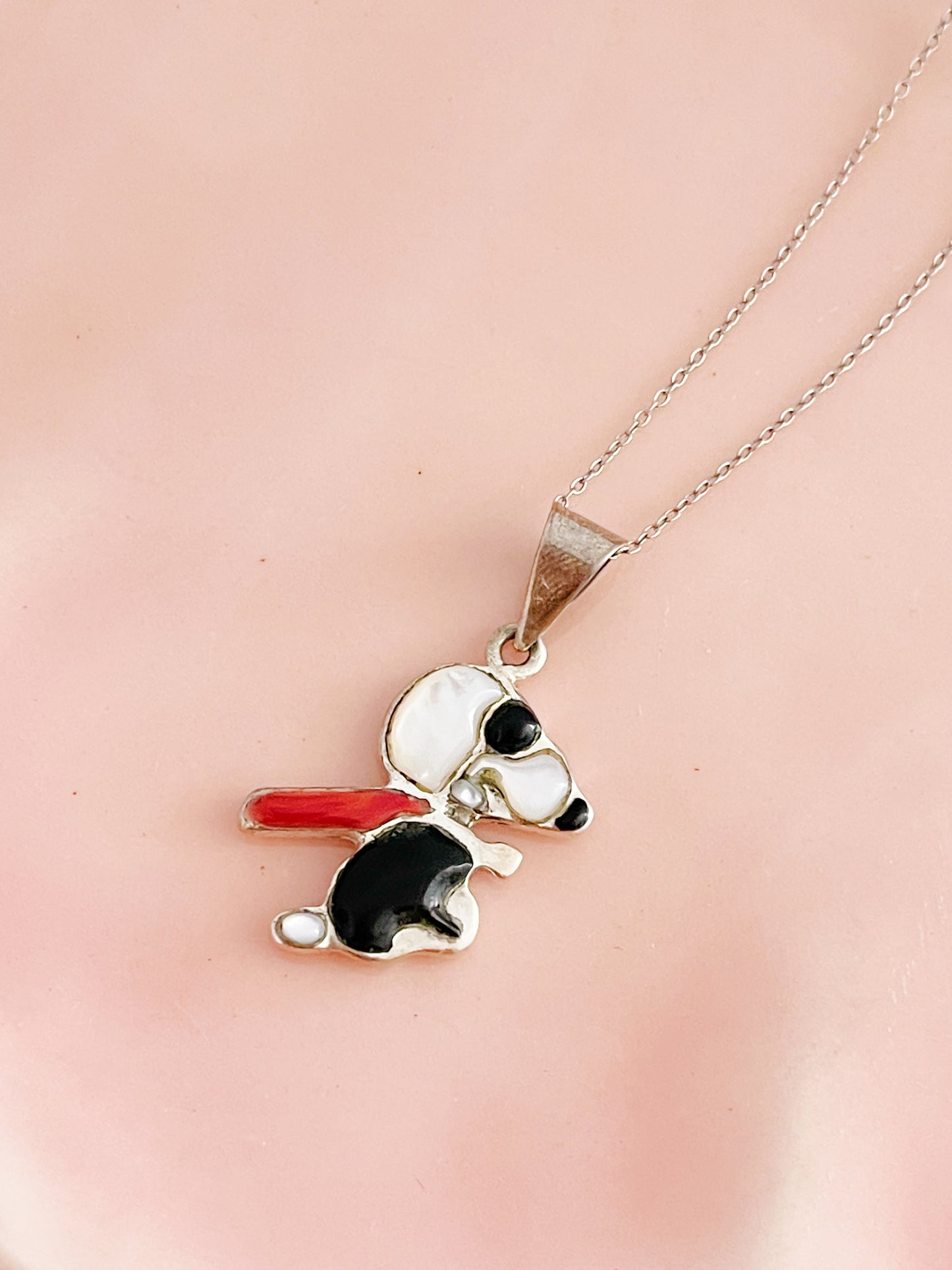 Zuni Flight Snoopy Necklace.