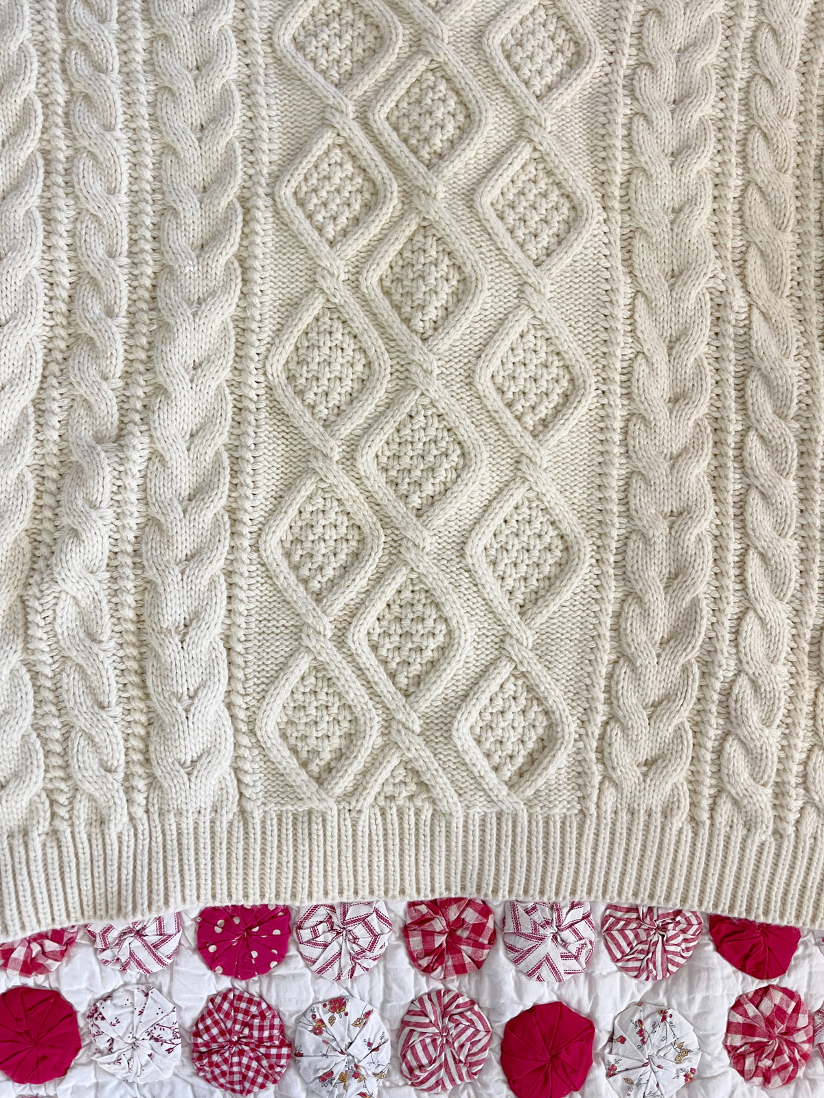 Large Size Wide Knit Sweater