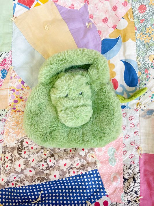 Dino Plush Hand Bag