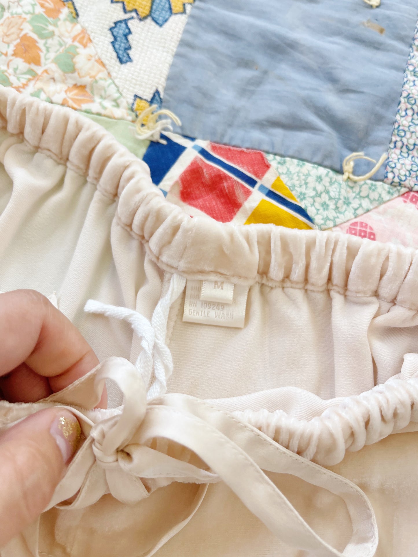 1990s Silk Lovely Long Pants