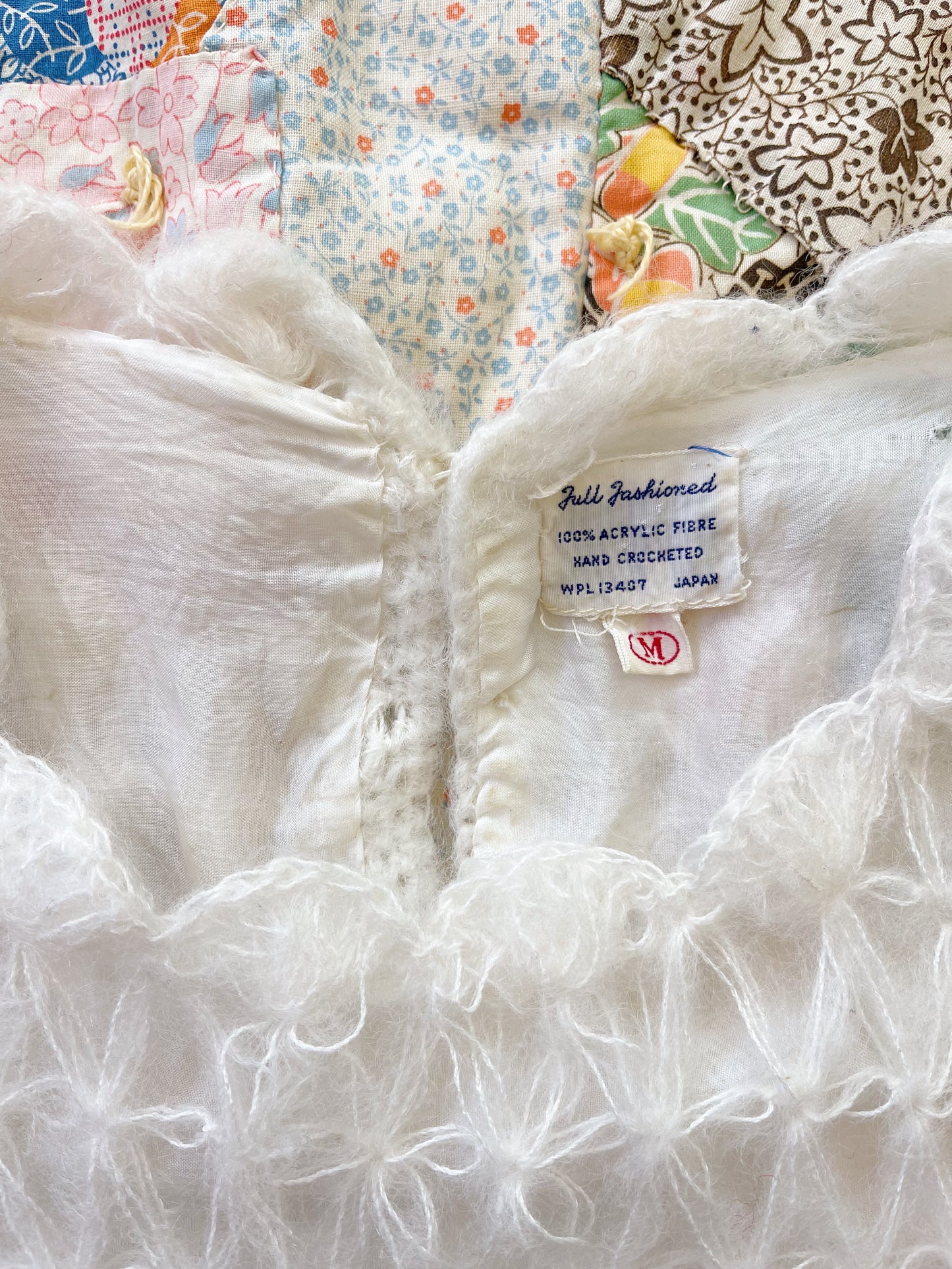 1960s Hand Crochet Sleeveless Tops