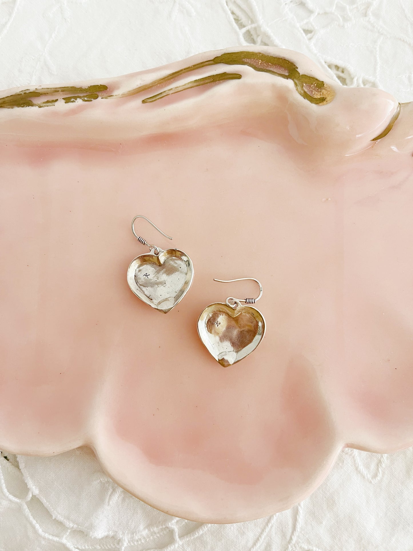 Vintage Heart Angel Hook Pierce.