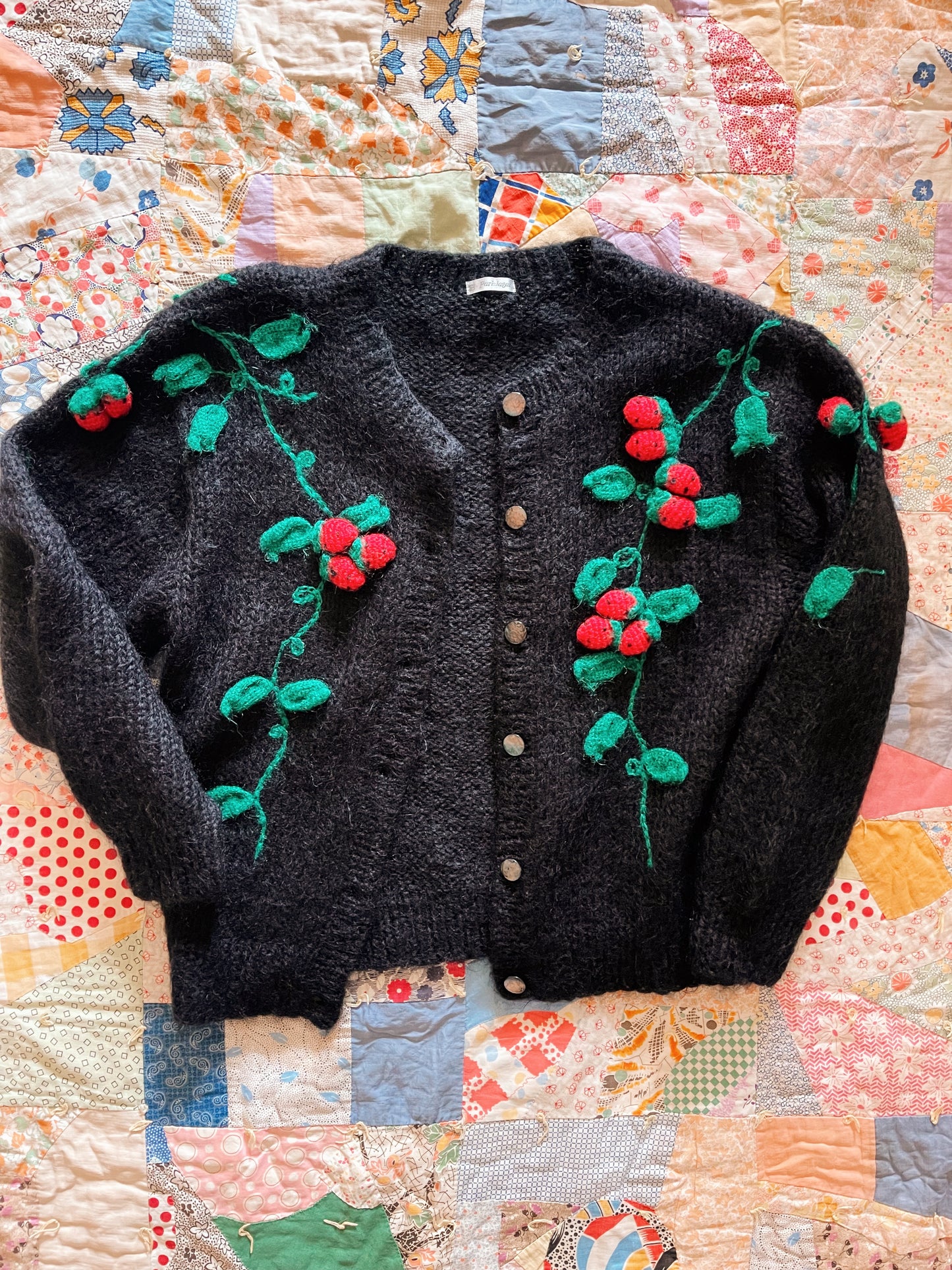 1980s Strawberry’s Mohair Cardigan.