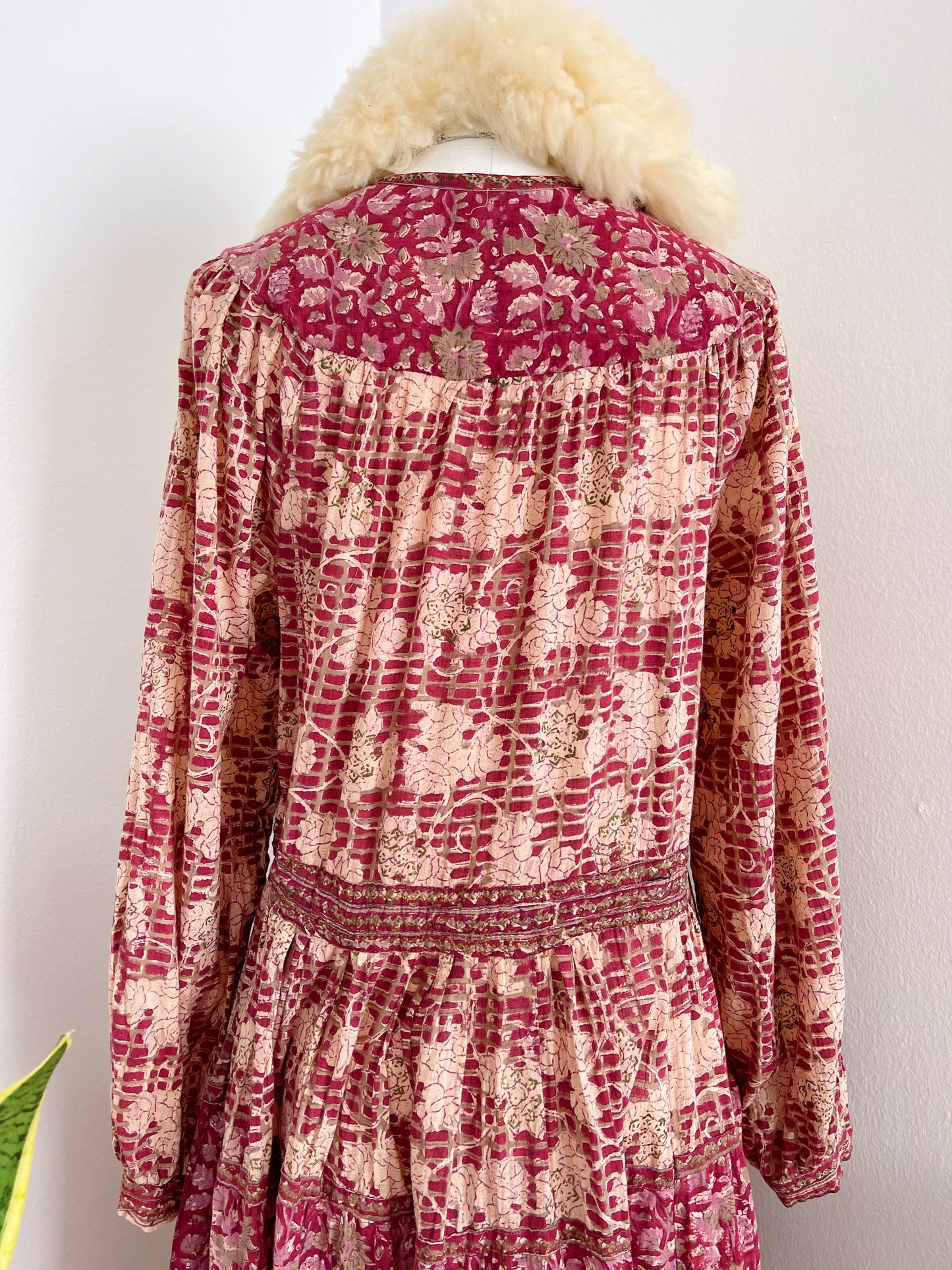 1970‘s PHOOL Indian Cotton Dress.