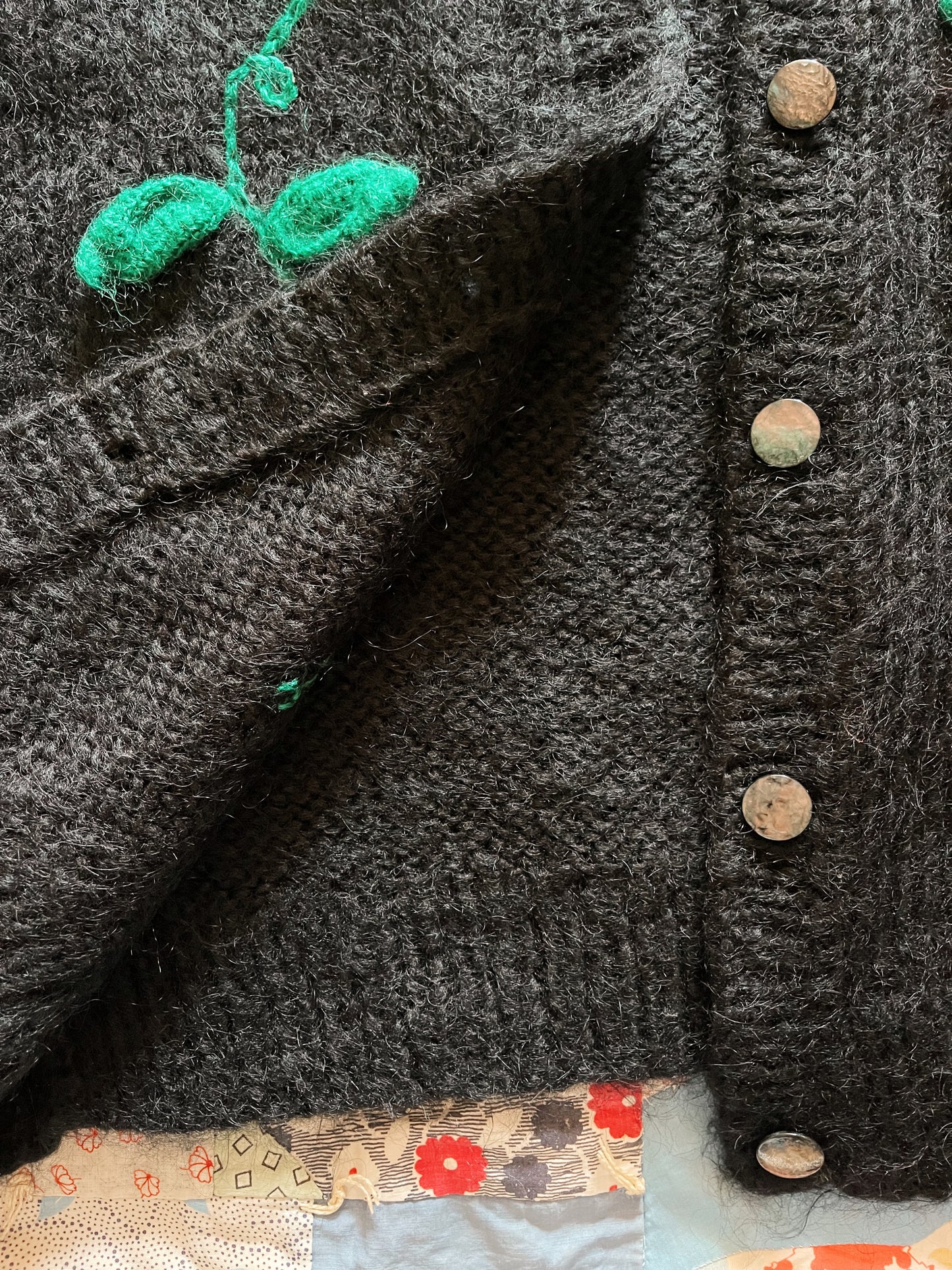 1980s Strawberry’s Mohair Cardigan.